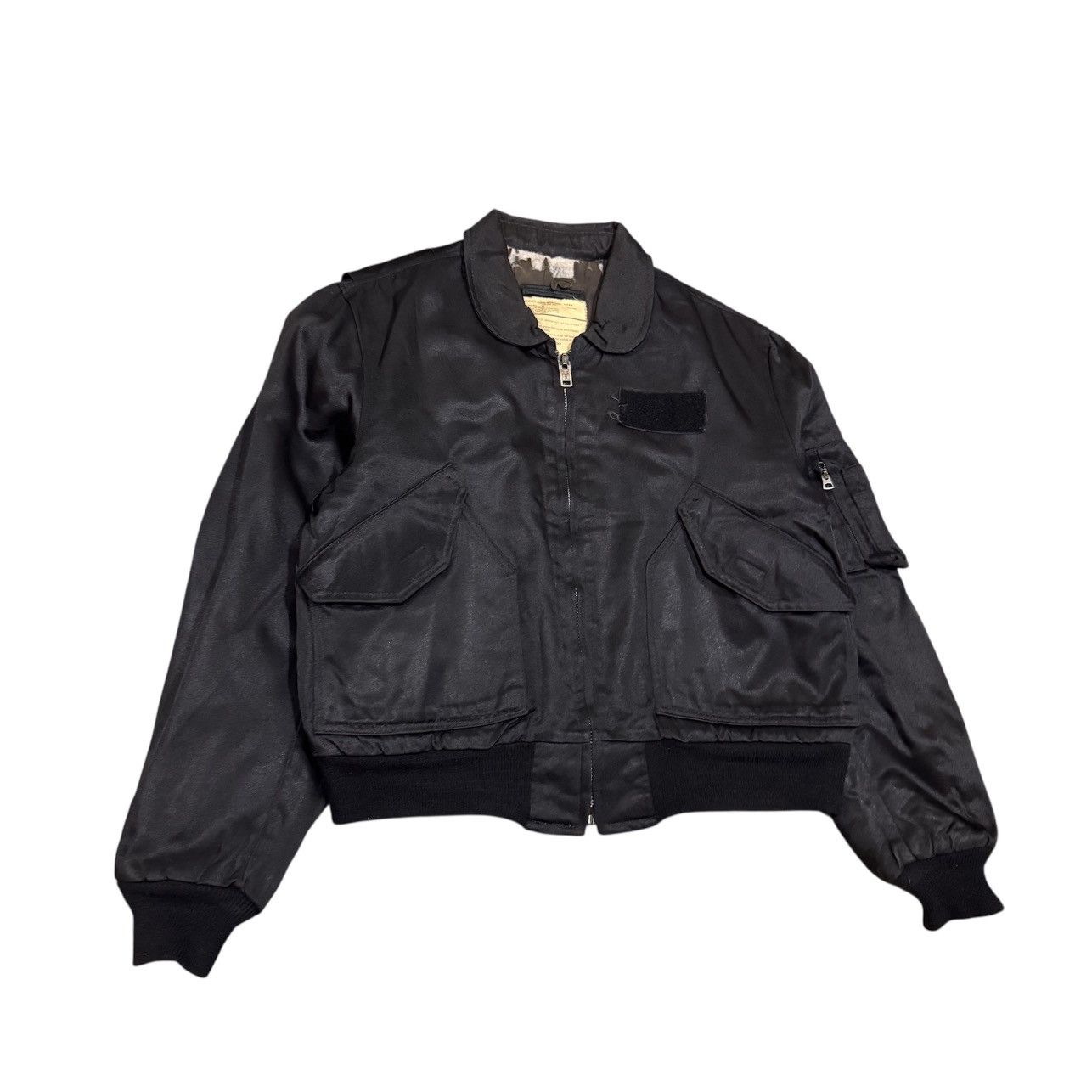 Vintage Vintage 90s I.S.S. NY “Titan Cloth” CWU-55/P Flight Jacket Size US L / EU 52-54 / 3 - 3 Thumbnail