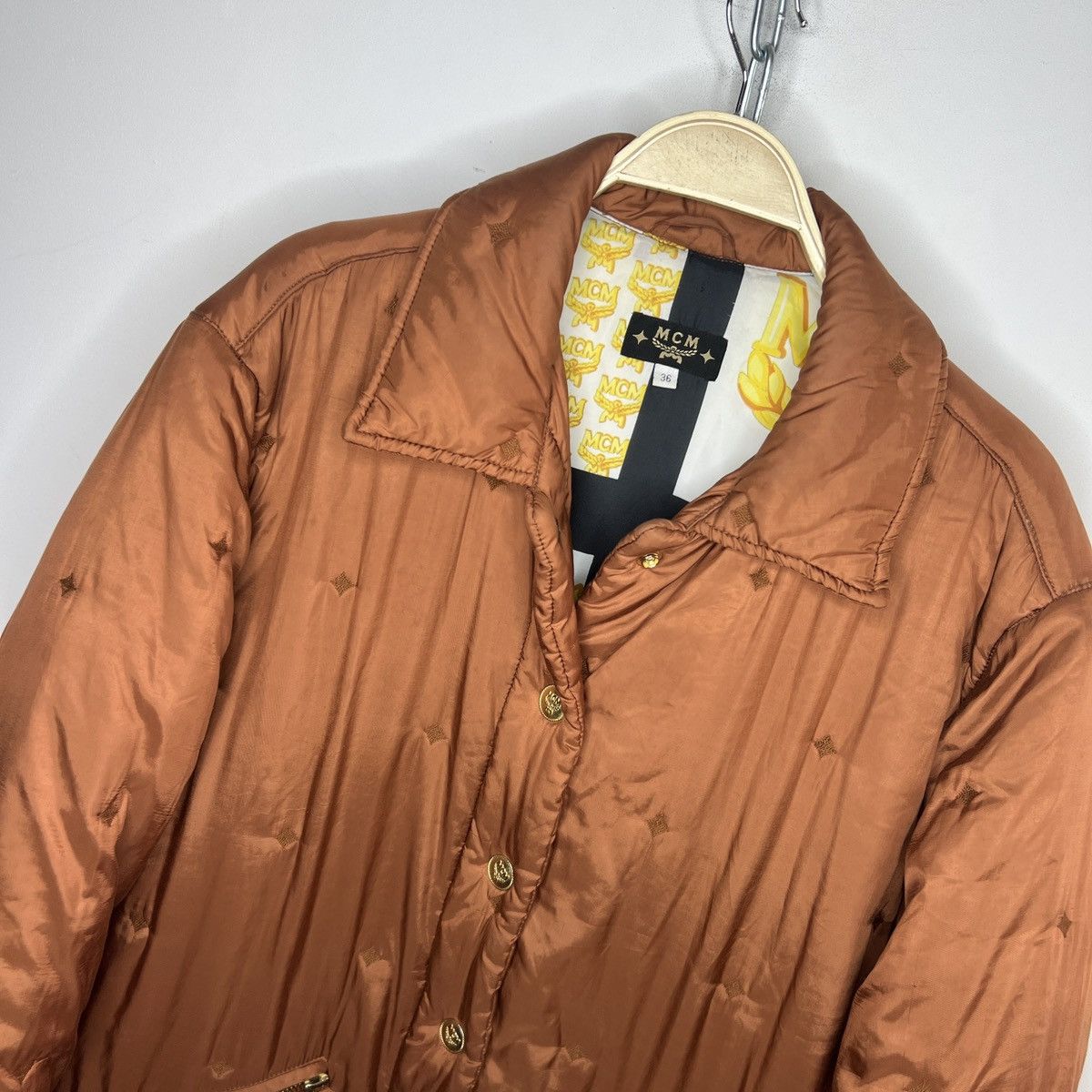 MCM Vintage MCM light quilted puffer parka jacket Size US M / EU 48-50 / 2 - 6 Thumbnail