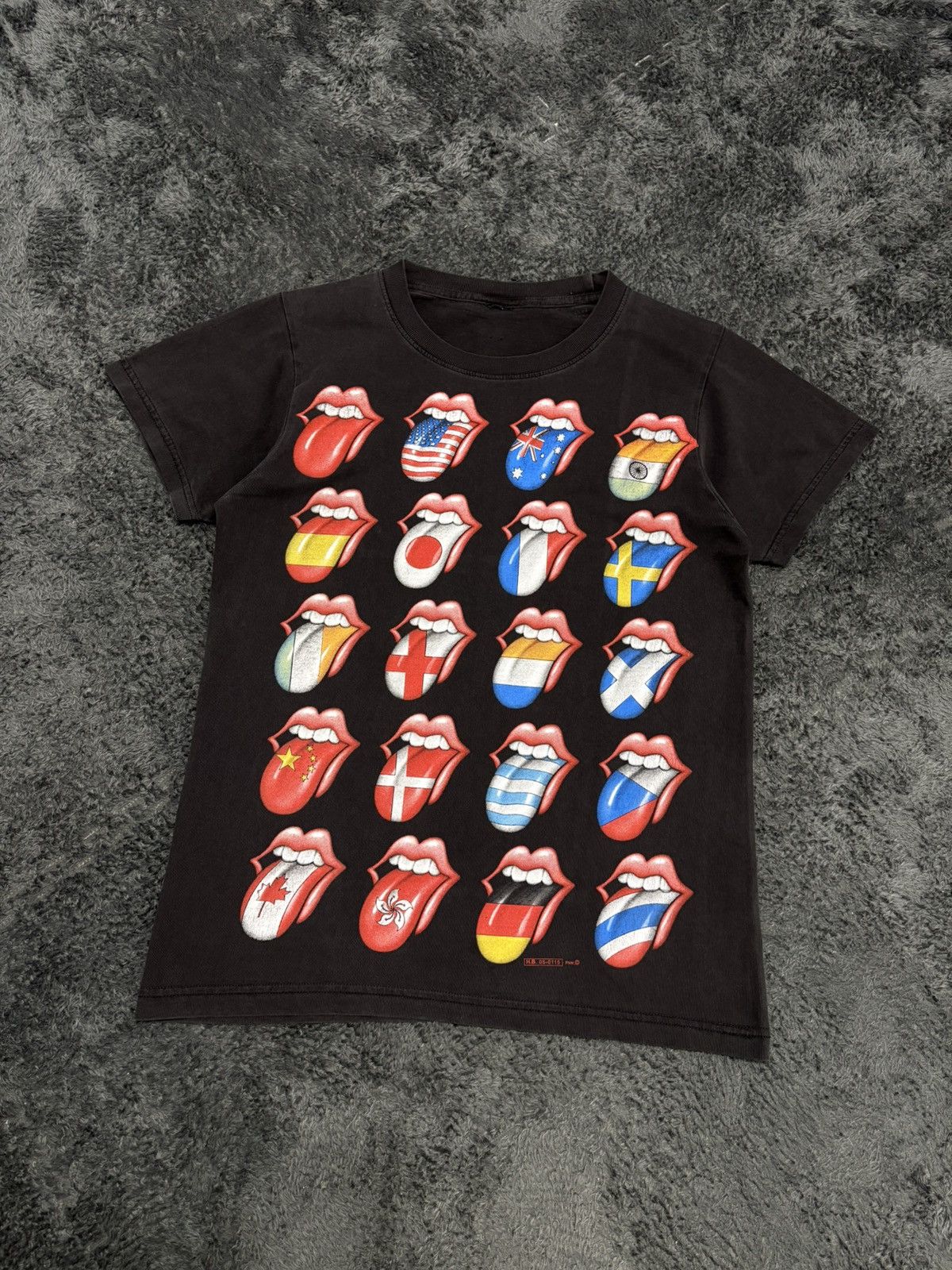 Band Tees Vintage Rare International Rolling Stones Tee Size US S / EU 44-46 / 1 - 1 Thumbnail