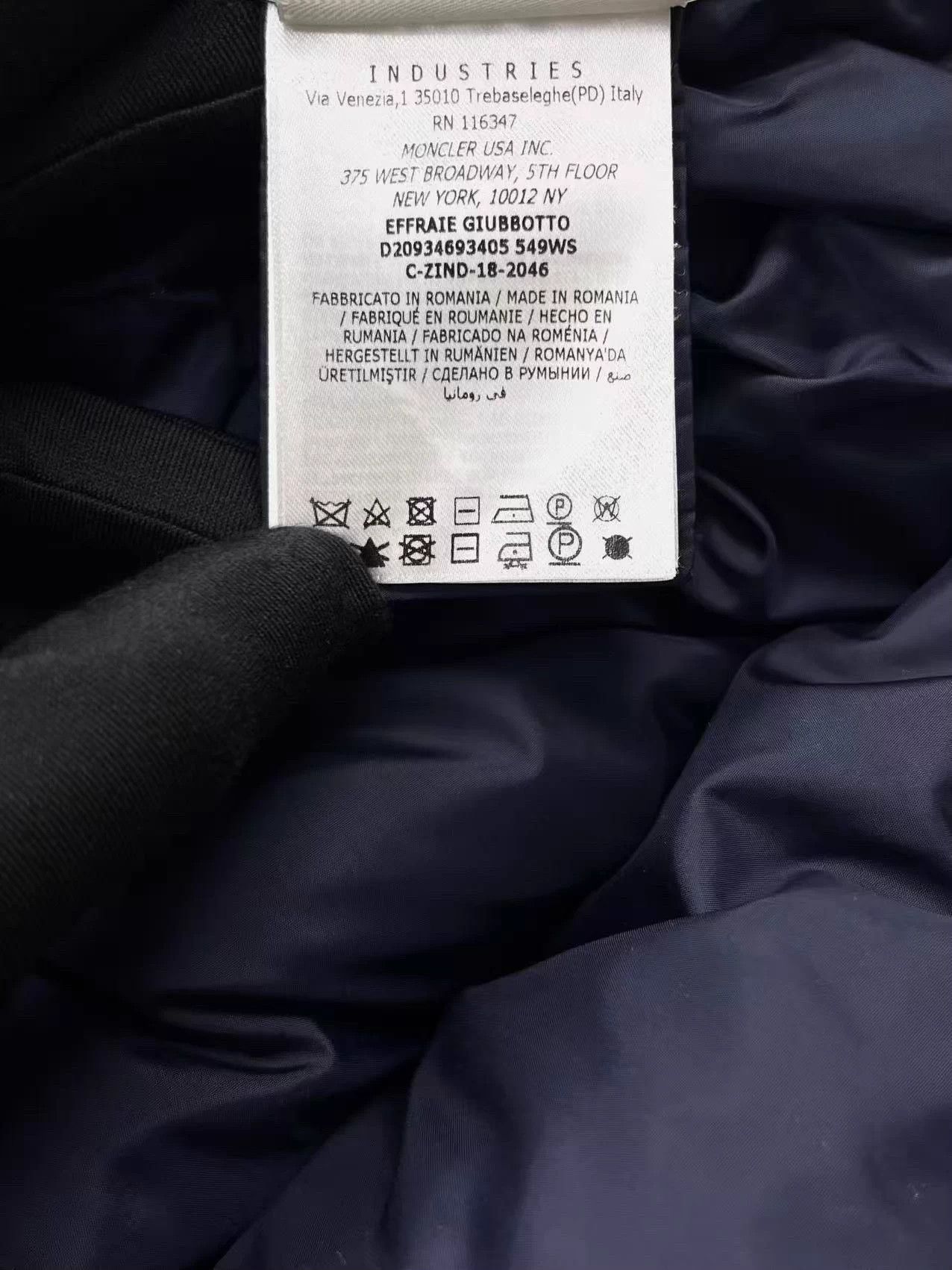 Moncler [Moncler] Limited Edition Feather Series Dark Jacket Size M / US 6-8 / IT 42-44 - 6 Thumbnail