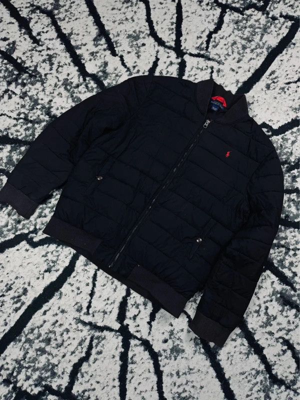 Ralph Lauren Polo Ralph Lauren black puffer bomber jacket logo S Size US S / EU 44-46 / 1 - 2 Thumbnail