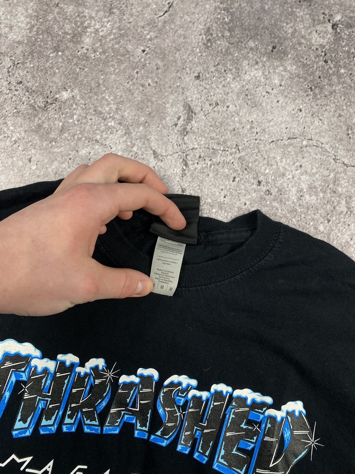 Thrasher × Vintage ❗️RARE❗️Thrasher Winter Ice🧊 00s Vintage t shirt Size US M / EU 48-50 / 2 - 4 Thumbnail
