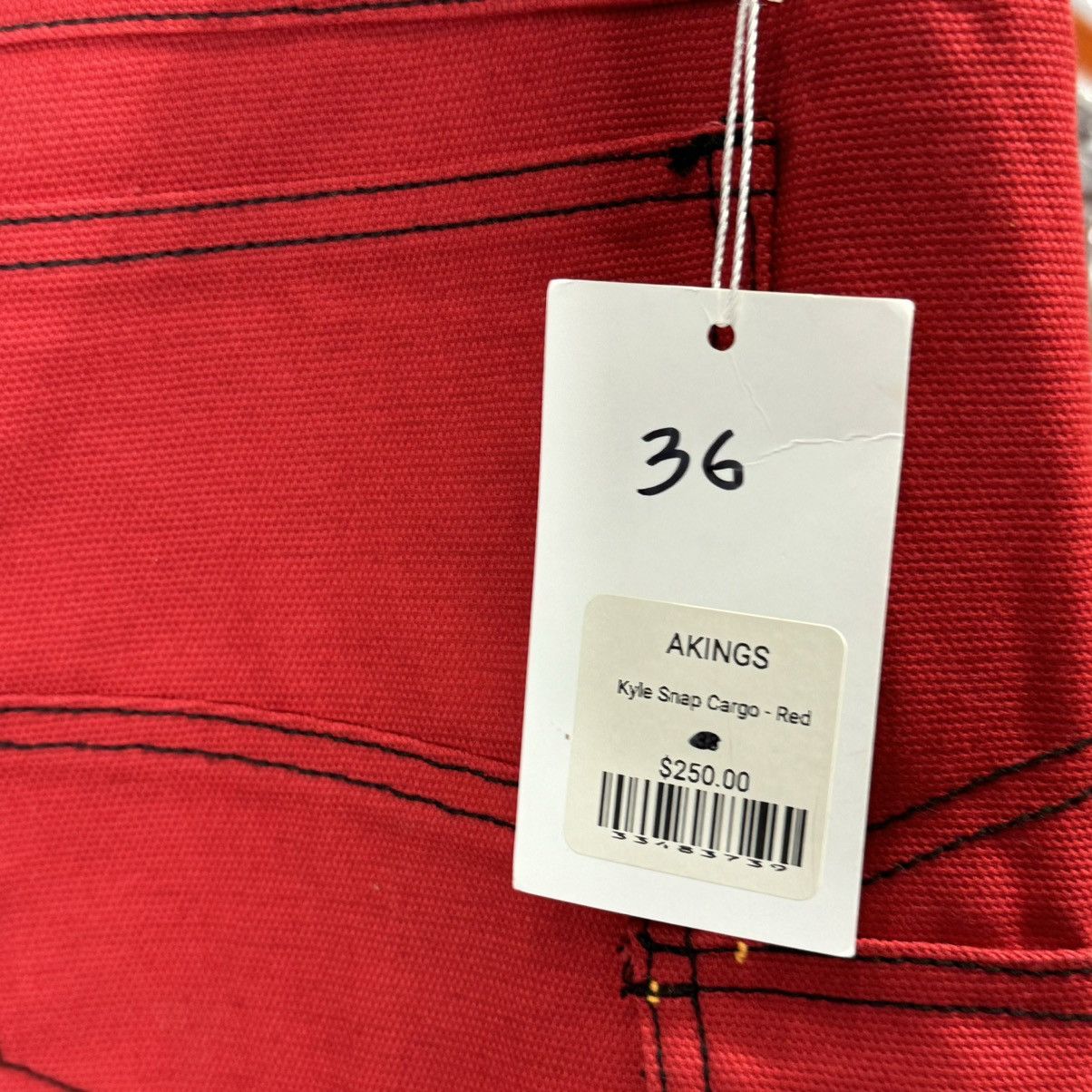 AKINGS Akings red cargo Size US 36 / EU 52 - 5 Thumbnail