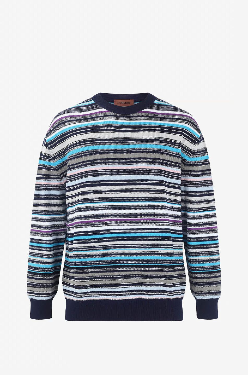 Missoni o1y0225 Crewneck Sweater in Multicolor Size US L / EU 52-54 / 3 - 1 Thumbnail