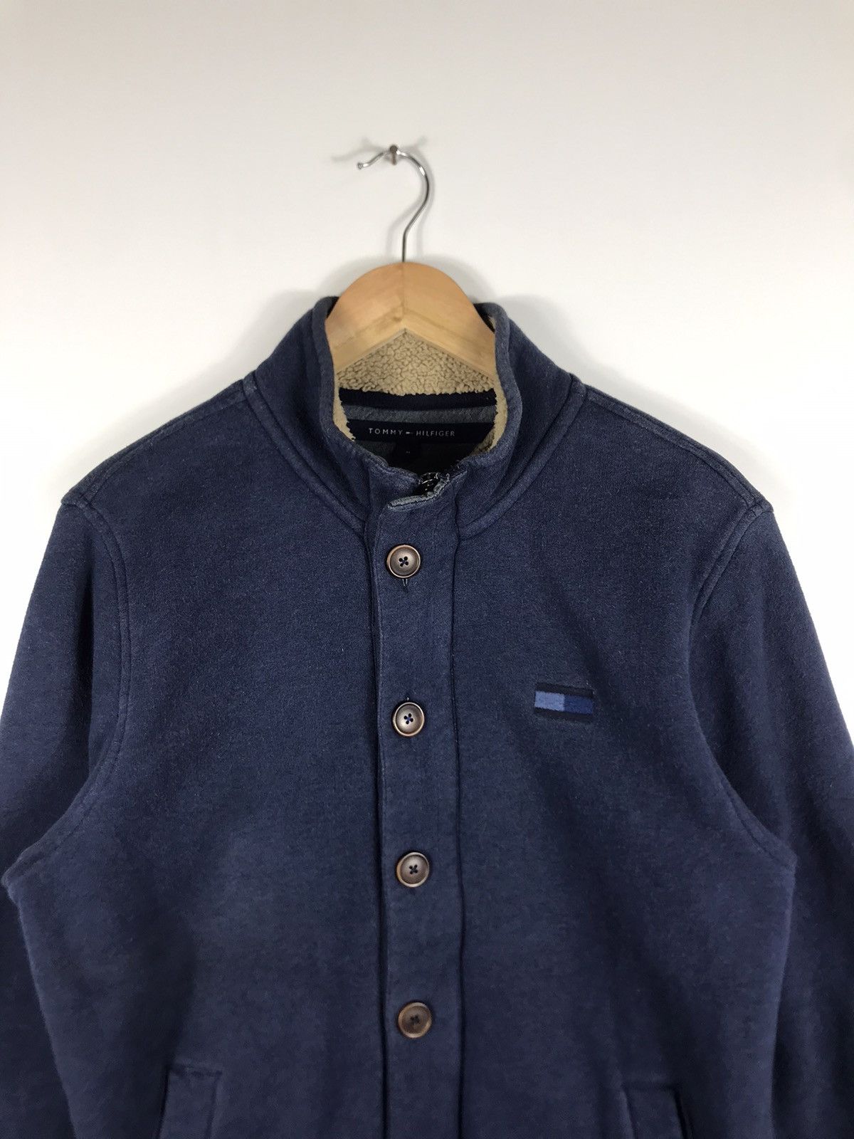 Tommy Hilfiger × Vintage 🔥Vintage Tommy Hilfiger Button Zipper Deck Style Jacket Size US M / EU 48-50 / 2 - 4 Thumbnail