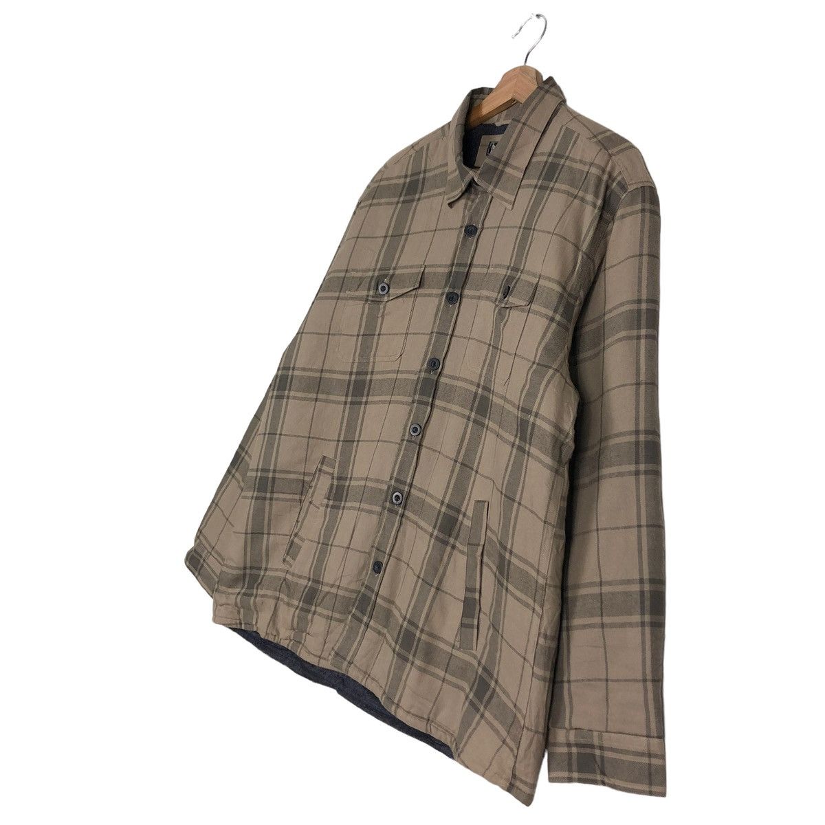 Flannel 🔥VINTAGE FLANNEL SHIRT JACKET WORK MAC BOGARD TARTAN DESIGN Size US L / EU 52-54 / 3 - 2 Thumbnail