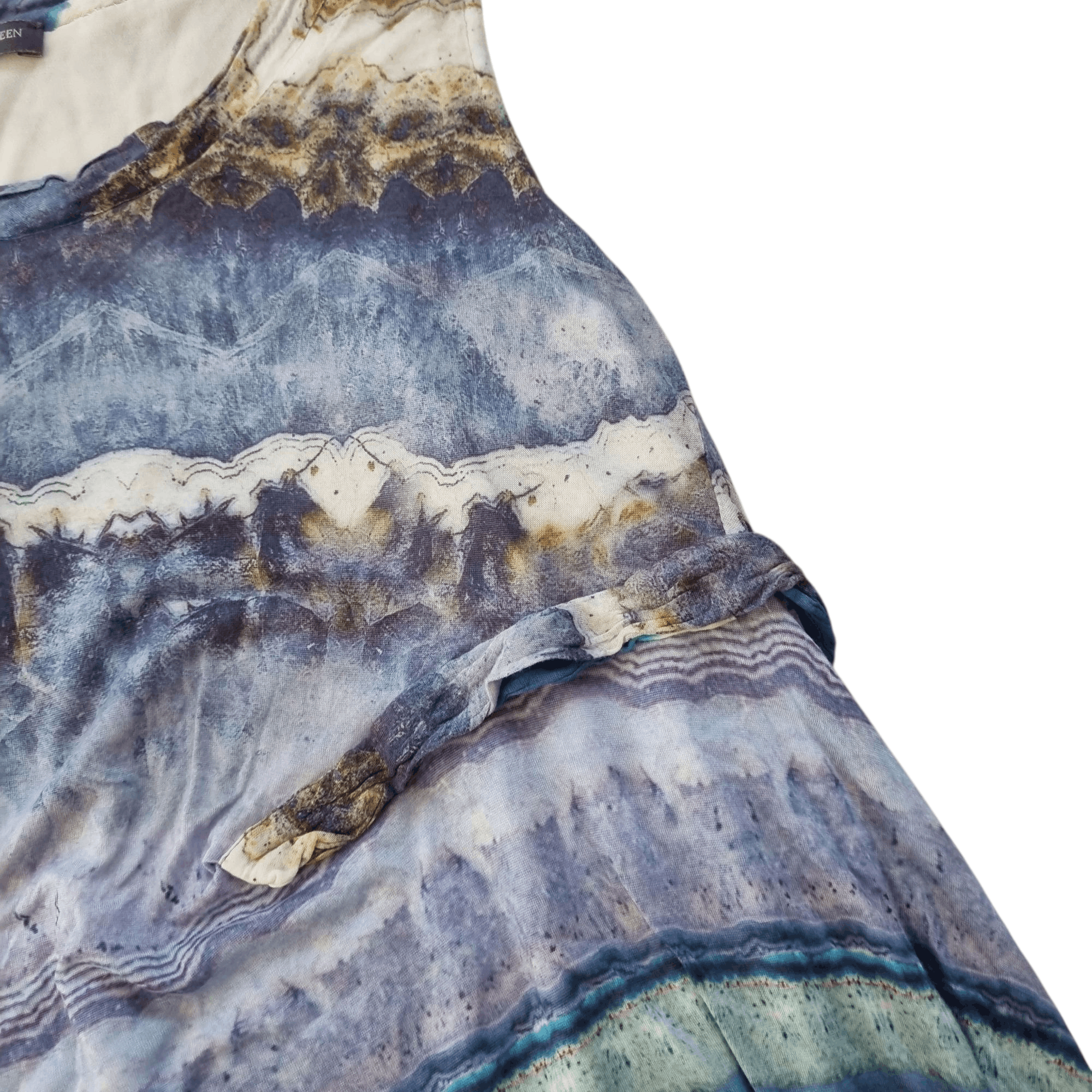 Alexander McQueen Alexander Mcqueen Resort 2010 Agate Geode Print Top Size S / US 4 / IT 40 - 5 Thumbnail