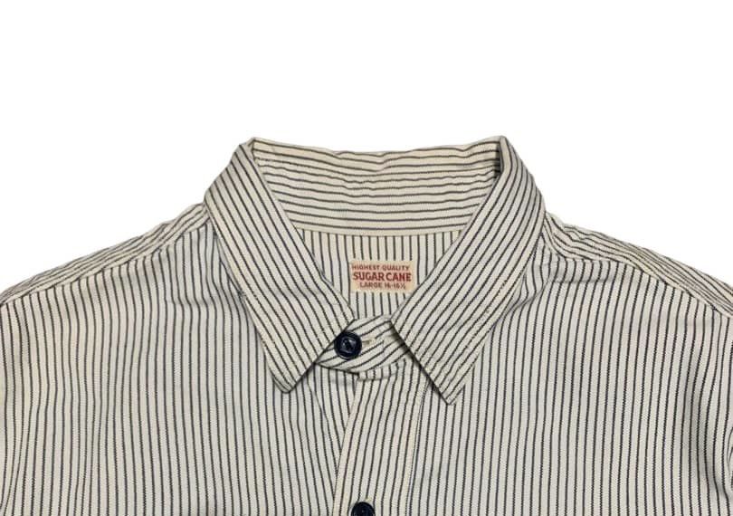 Sugar Cane Vintage Sugar Cane Stripes Flannel Shirt Size US L / EU 52-54 / 3 - 4 Thumbnail