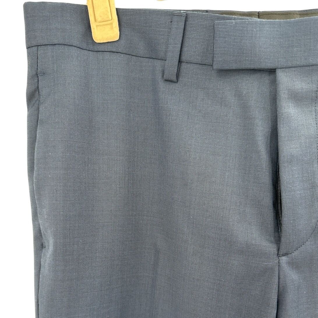 Sandro Sandro Men's Royal Blue Wool Suit Trousers Size 38 Size US 38 / EU 54 - 7 Thumbnail