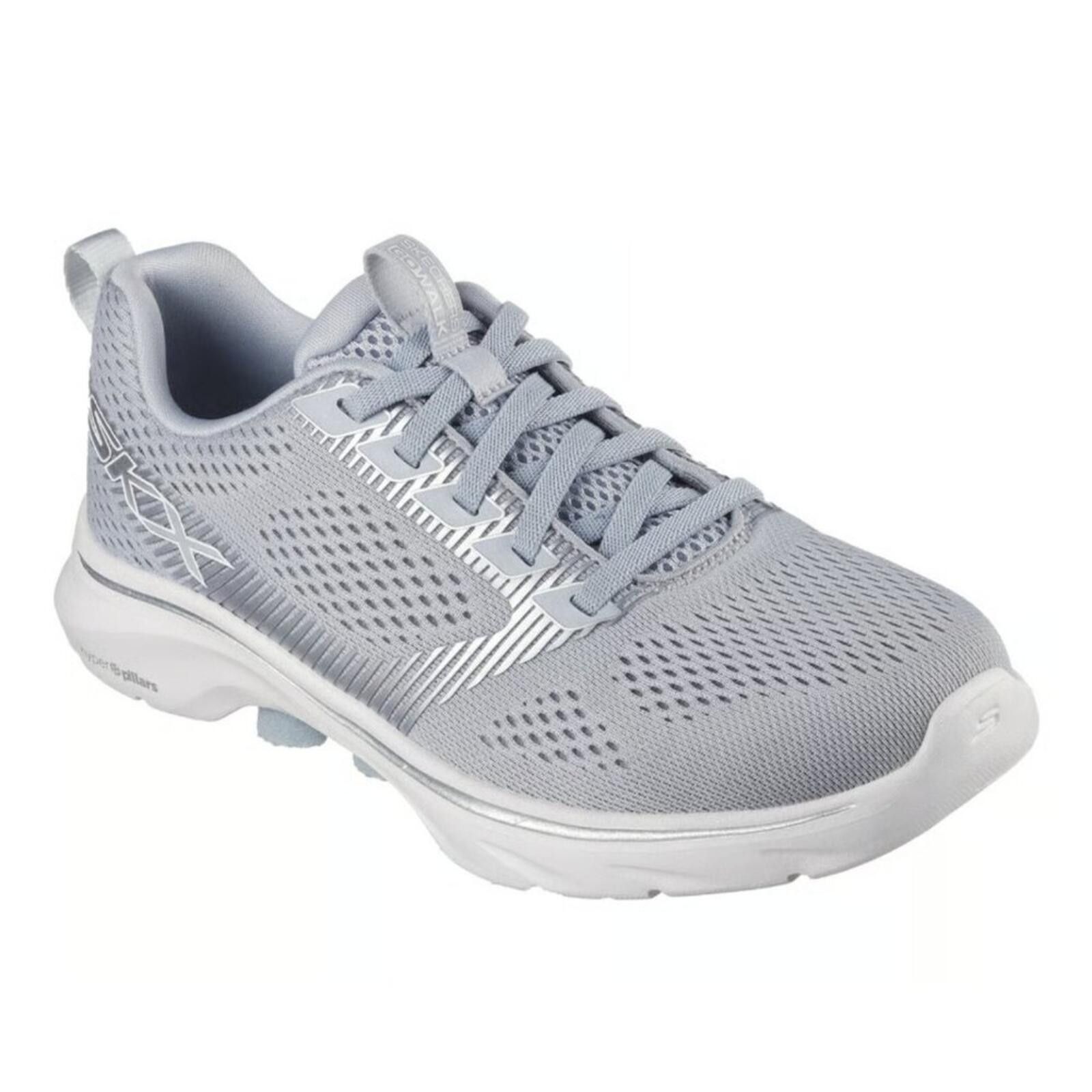 SKECHERS Skechers Grey Go Walk 7 Hailey Trainers | 125251 Size US 5.5 / IT 35.5 - 1 Thumbnail