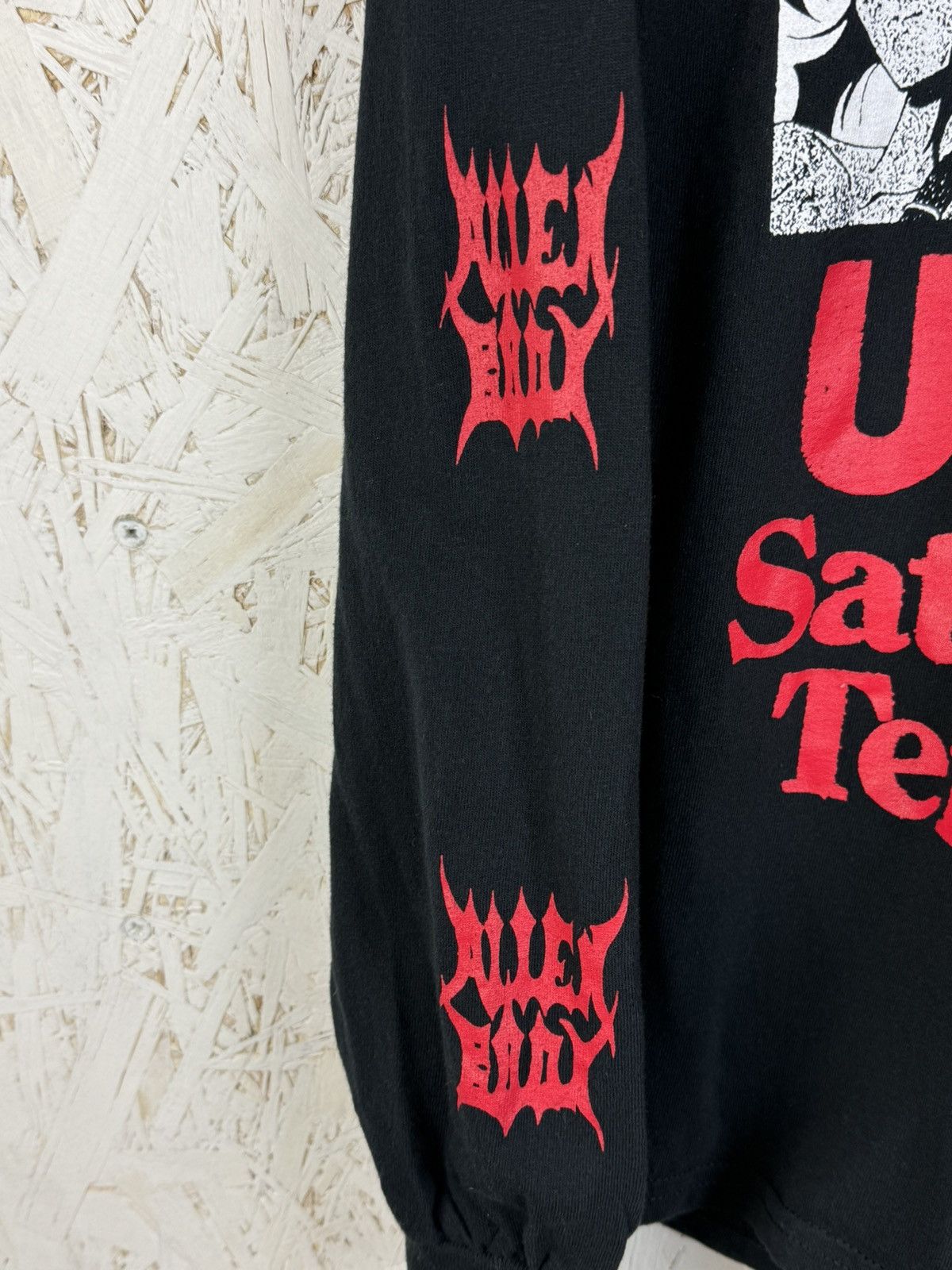 Alien Body Alien Body FW17 UFO Satanic Terror Anime Long Sleeve Black M Size US M / EU 48-50 / 2 - 2 Thumbnail