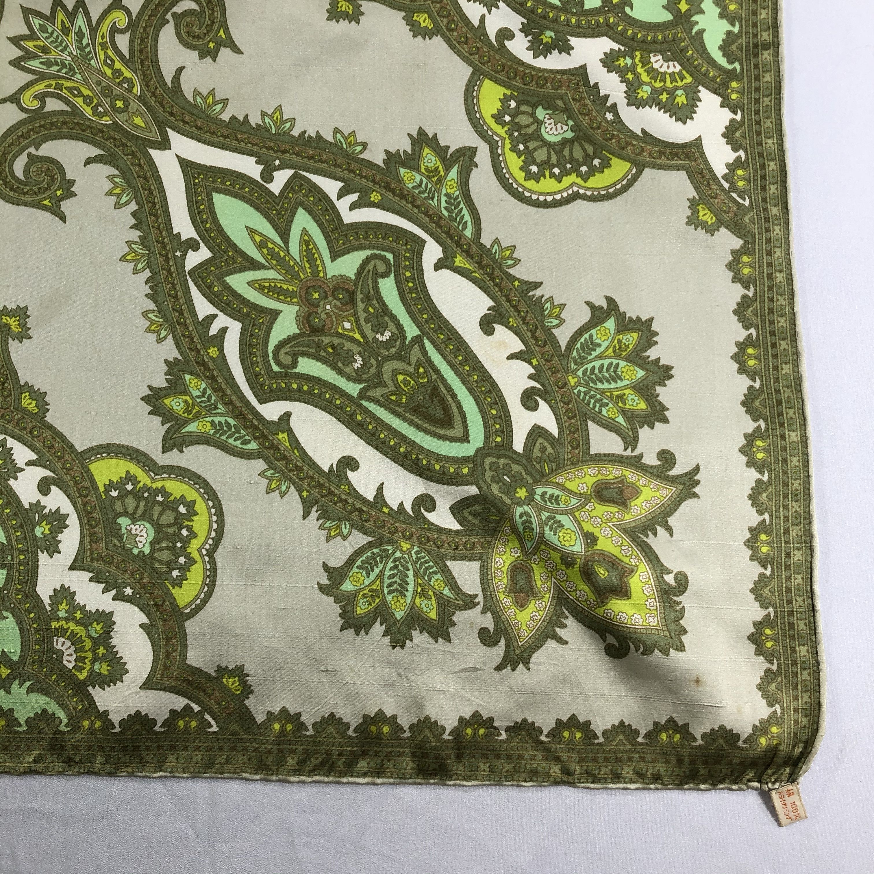 Vintage Vintage Silk Scarf Size ONE SIZE - 4 Thumbnail