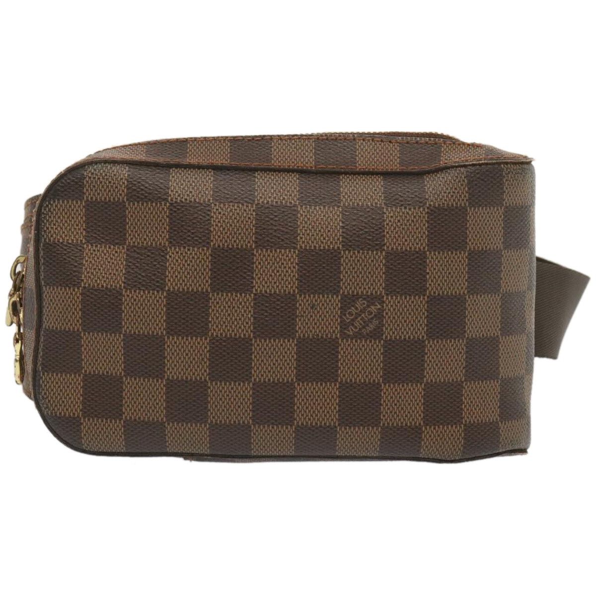 Louis Vuitton Geronimos Brown Canvas Shoulder Bag (Pre-Owned) Size ONE SIZE - 1 Thumbnail