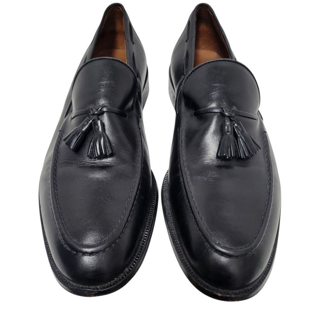 Bostonian BOSTONIAN Tassel Leather Black Shoes Style #28685 Size 10M Size US 10 / EU 43 - 3 Thumbnail