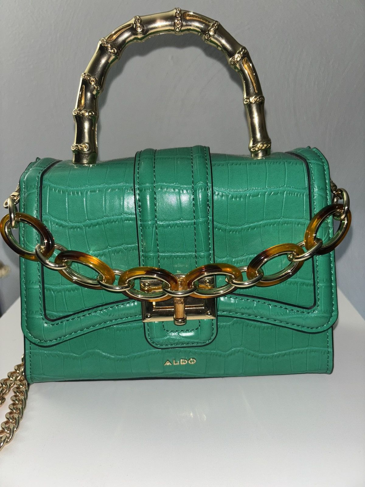 Aldo Aldo Jungle Green Purse Size ONE SIZE - 1 Thumbnail