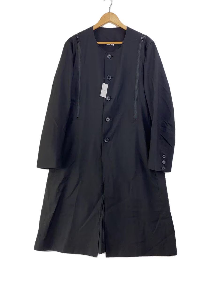 Yohji Yamamoto Ground Y polyester wool coat GI-J04-100 Size US L / EU 52-54 / 3 - 1 Thumbnail