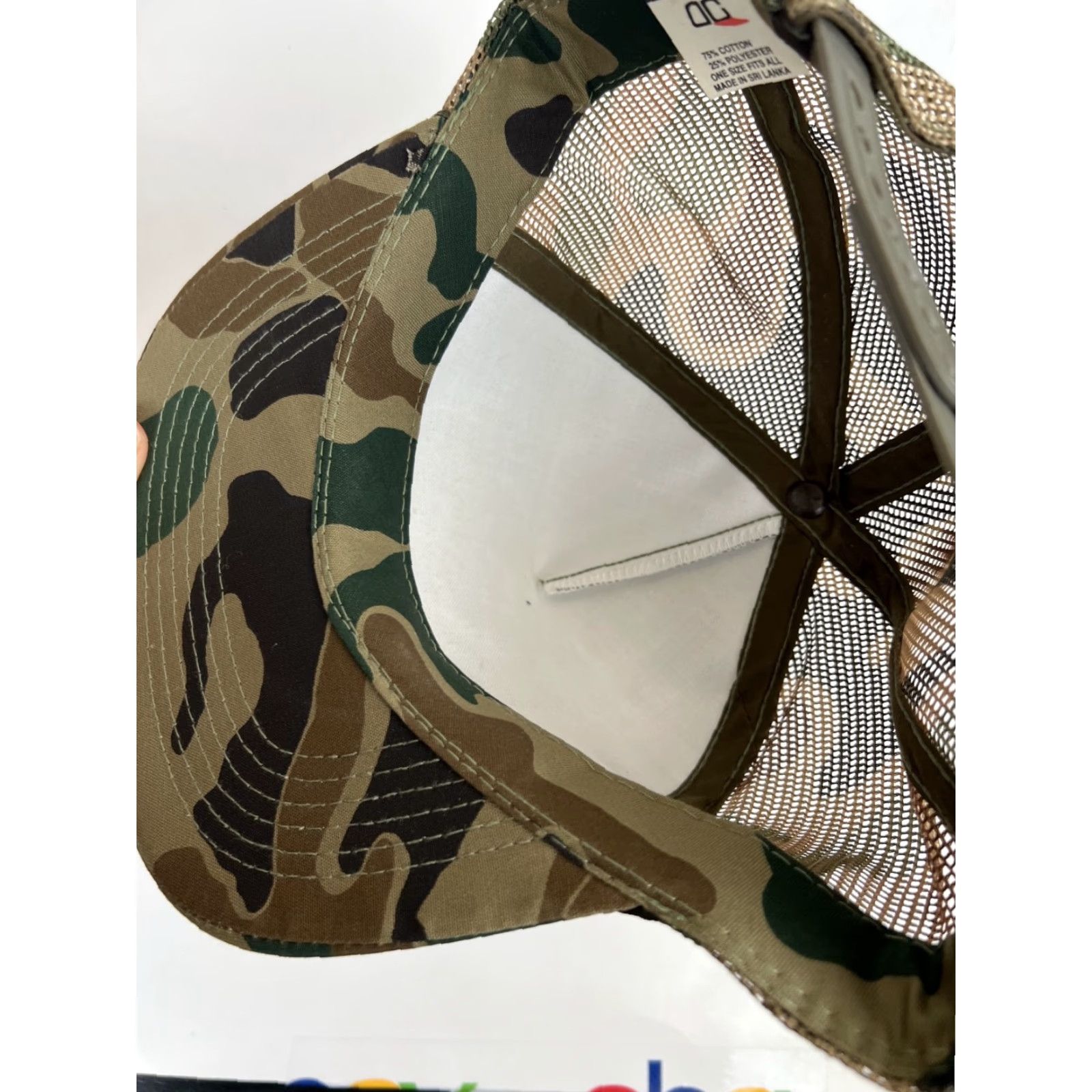 Vintage VINTAGE Youngan Foundation Camouflage Trucker Snapback Hat Men One Size Adjustable Boar Hog Hunting 80s 90s Animals Outdoor Cap Size ONE SIZE - 7 Thumbnail