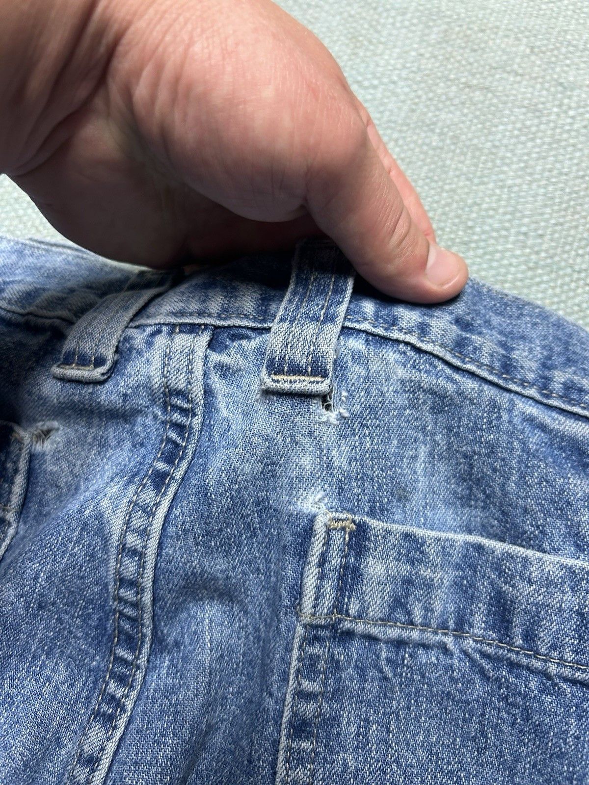 Vintage y2k baggy jeans shorts jorts Arizona carpenter skater 36 Size US 36 / EU 52 - 5 Thumbnail