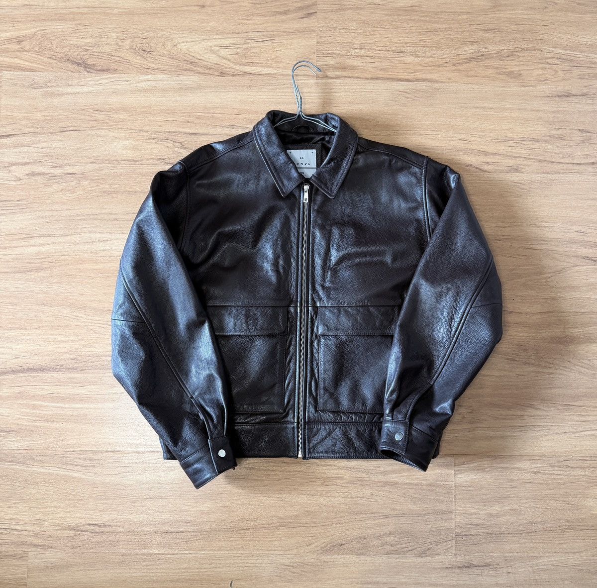 Edwin Edwin Dogma Leather Jacket Size US M / EU 48-50 / 2 - 1 Thumbnail