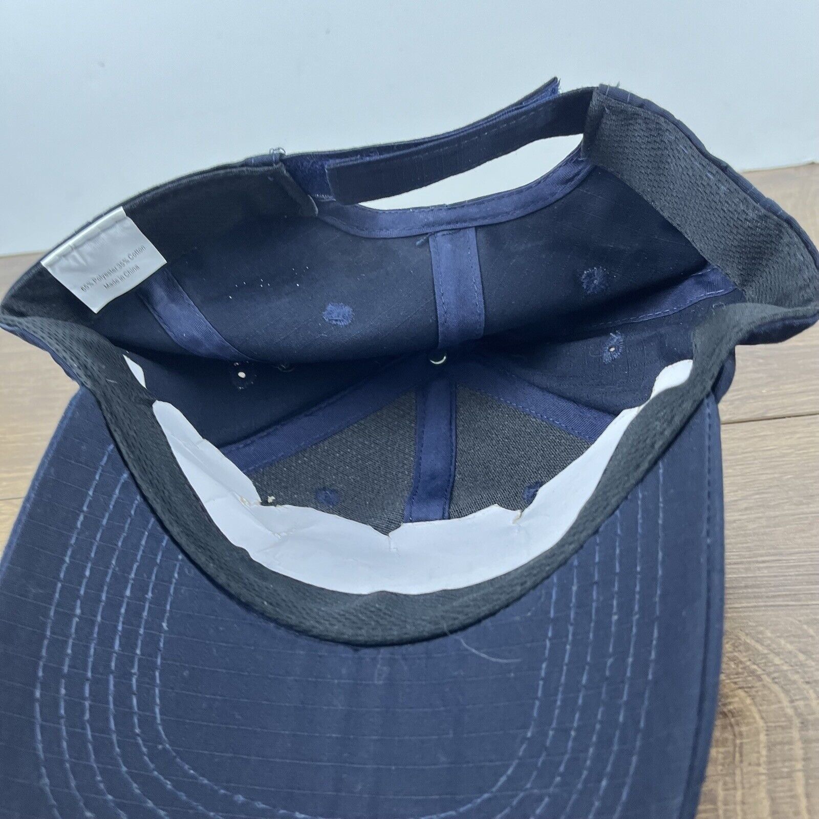 Other USA Flag Hat Blue Line Police Flag Hat Blue Adjustable Hat B Size ONE SIZE - 13 Thumbnail