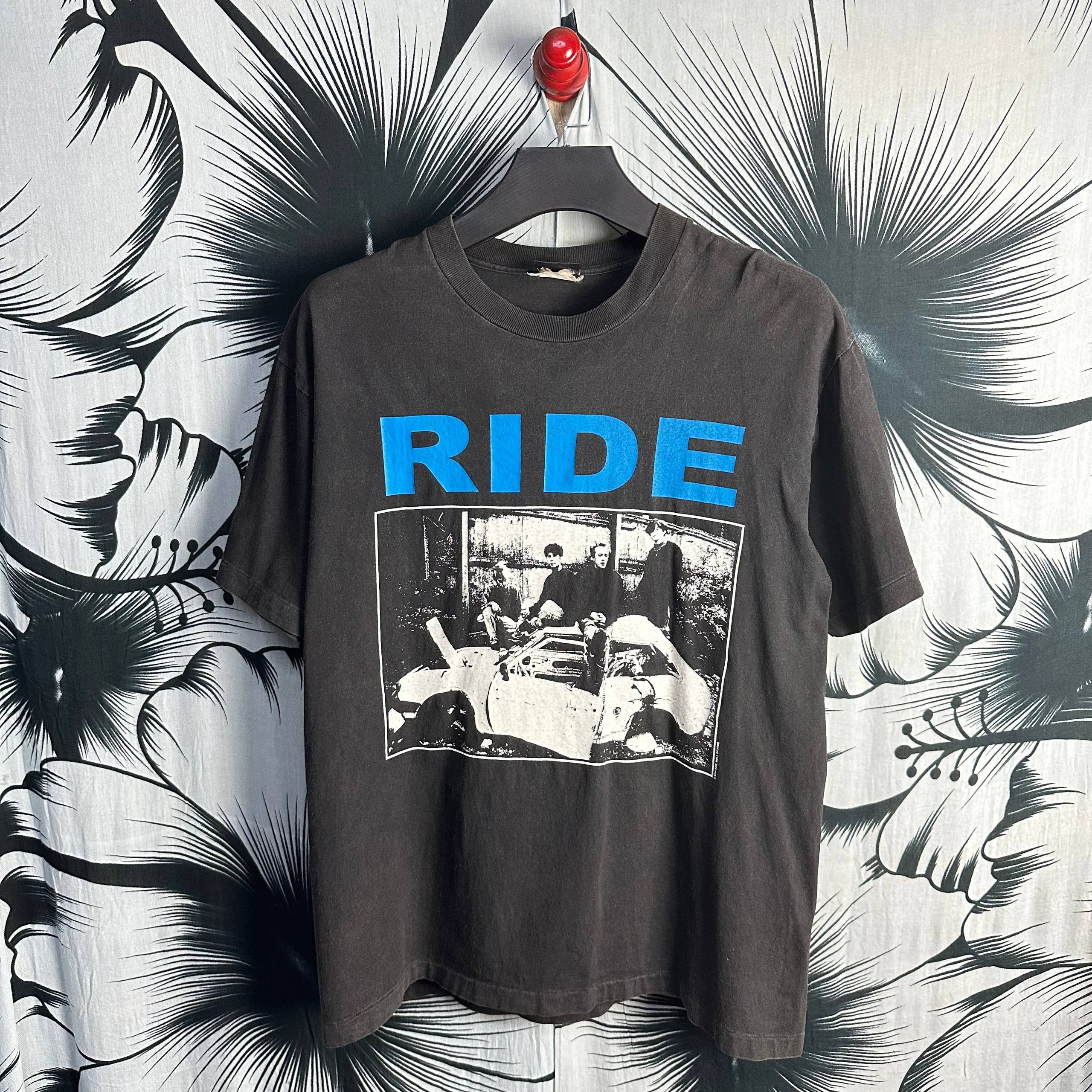 Rare Vintage RIDE British Shoegaze T-Shirt