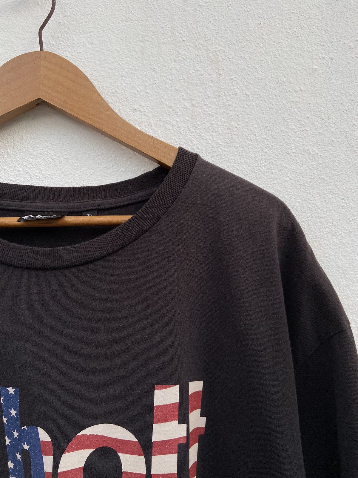 Schott 🔥 Vintage Schott t shirt sun faded Schott NYC Size US XL / EU 56 / 4 - 4 Thumbnail