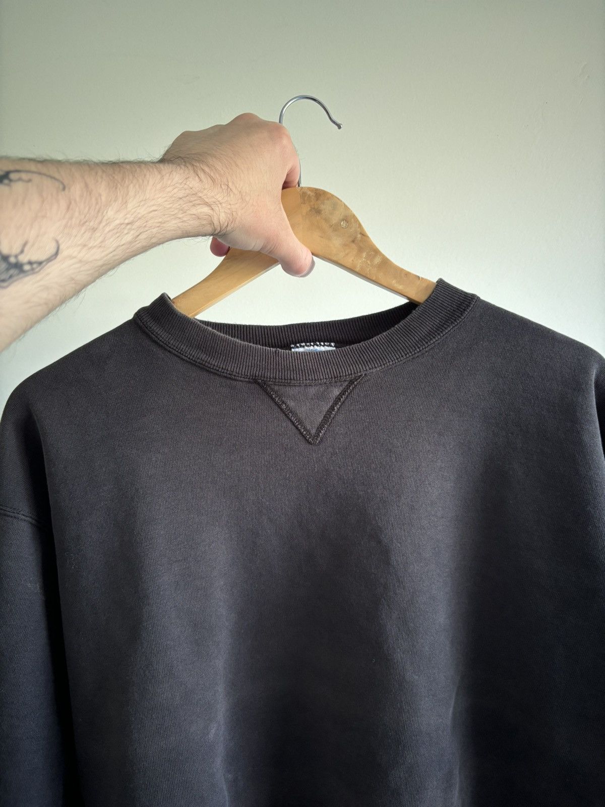 Vintage Vintage black sweatshirt Size US L / EU 52-54 / 3 - 6 Thumbnail