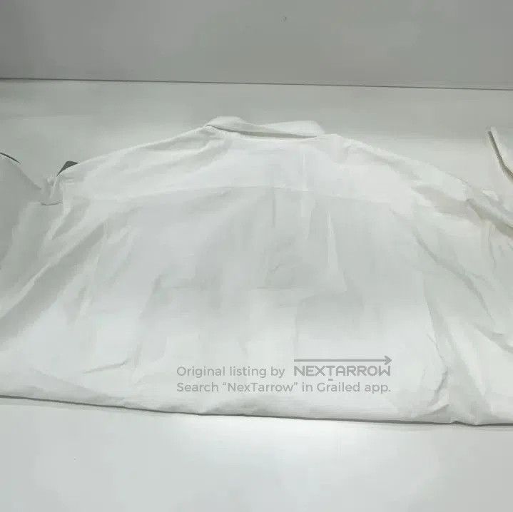 Balenciaga Balenciaga White Logo Long Sleeve Shirt. Size US M / EU 48-50 / 2 - 8 Thumbnail