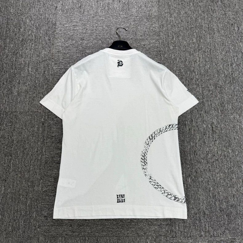 Givenchy Givenchy Chain Print Short Sleeve Size US M / EU 48-50 / 2 - 5 Thumbnail
