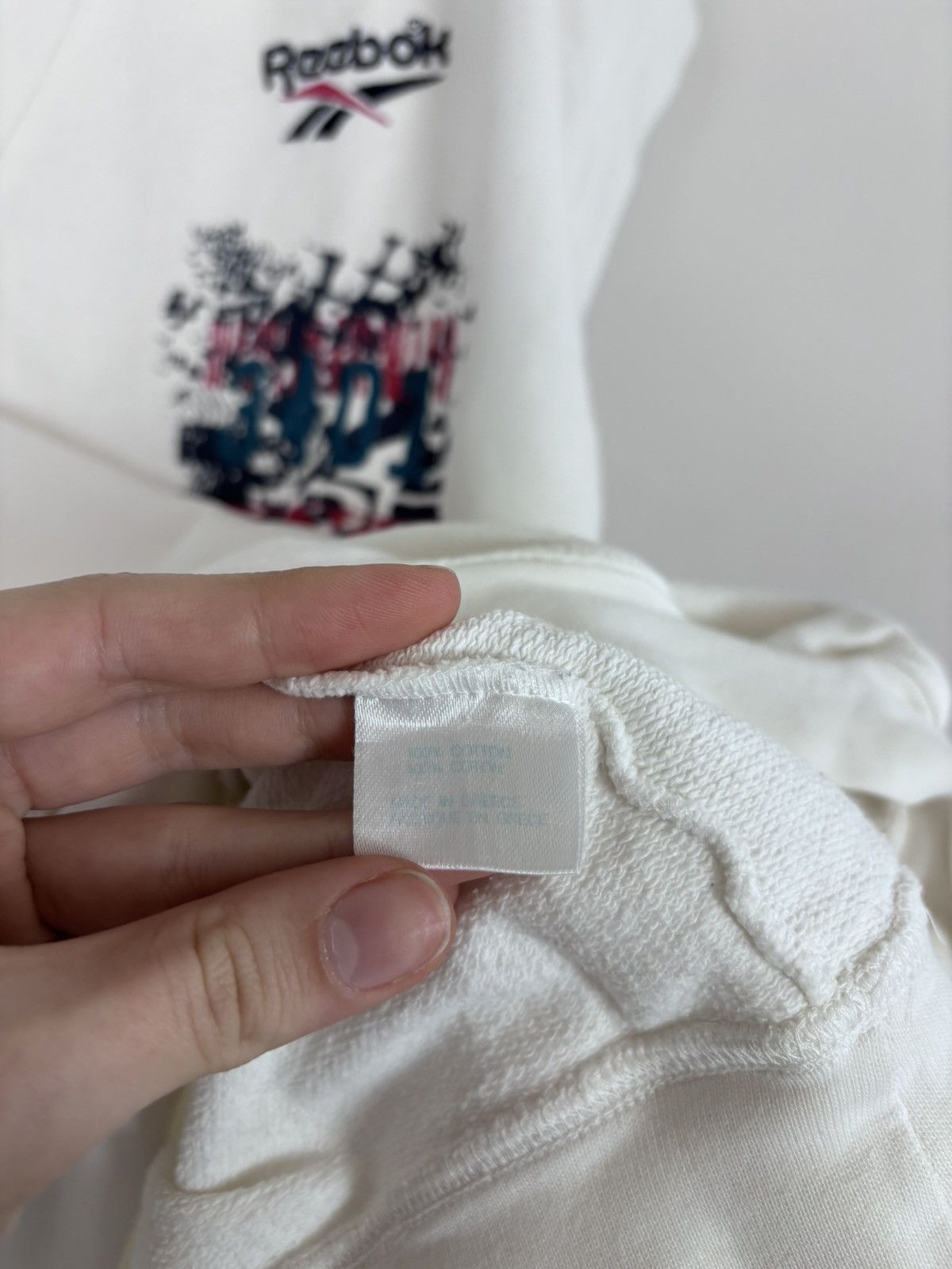 Reebok Vintage 1990s Reebok Y2K Men’s White Sweat Vest Gilet Size US L / EU 52-54 / 3 - 16 Thumbnail
