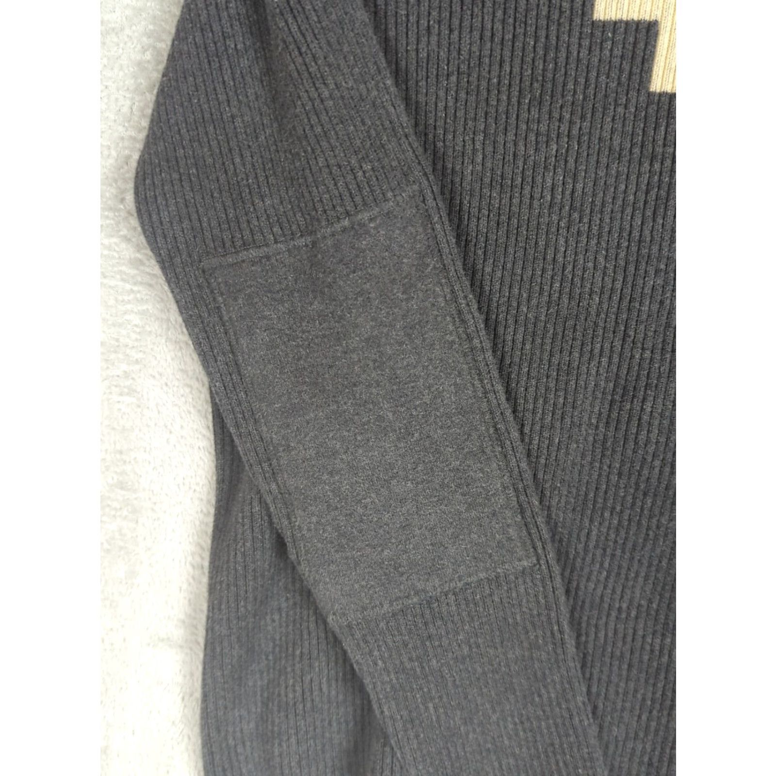 Victorinox VINTAGE Victorinox Gray Heavy Weight Cotton Ribbed Knit Crewneck Sweater L Mens Pullover Casual Winter Fall Spring Size US L / EU 52-54 / 3 - 2 Thumbnail