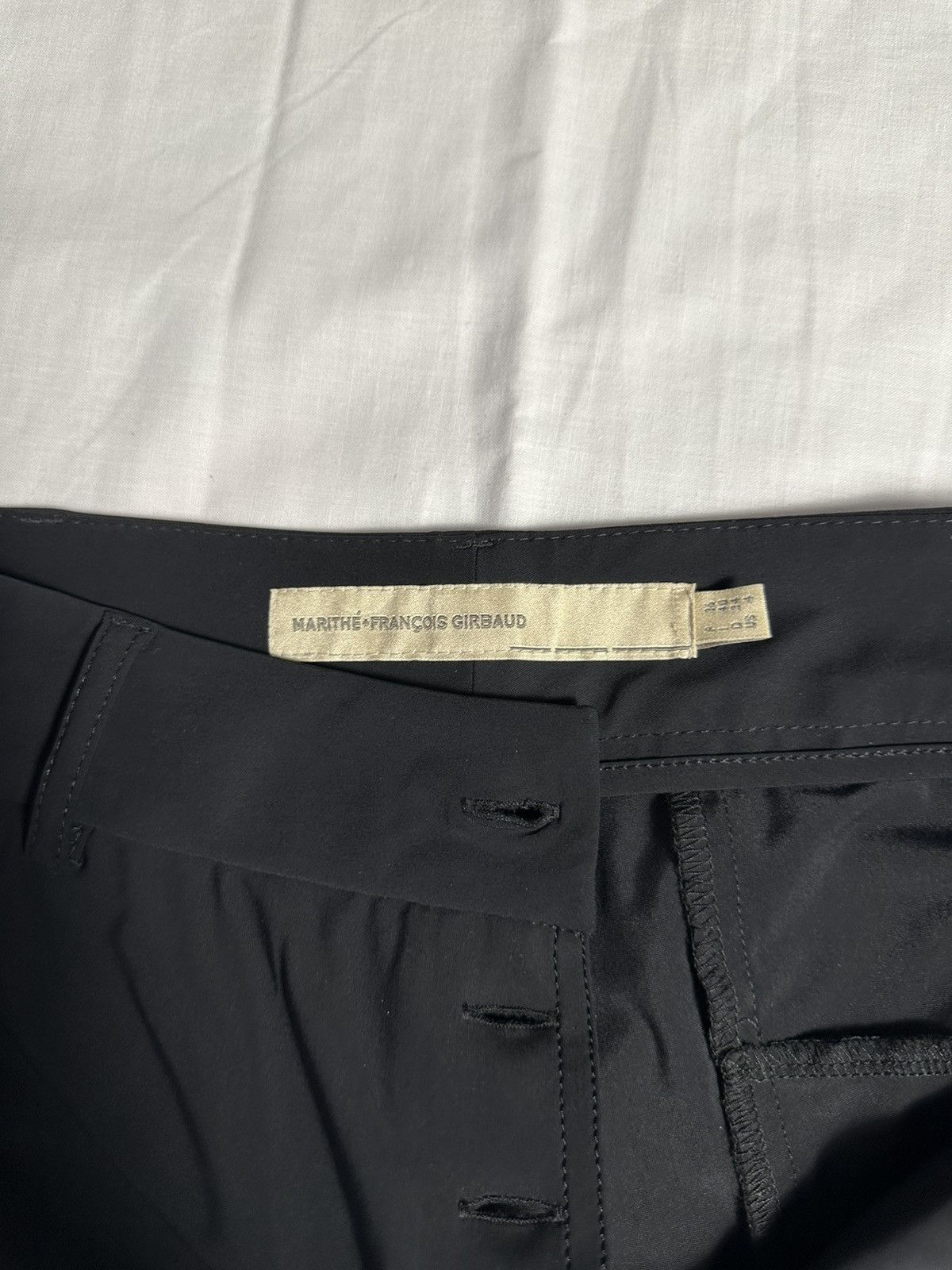 Designer × Marithe + Francois Girbaud 1980s Marithe Francois Girbaud pants avant garde Opium Y2K Size 26" / US 2 / IT 38 - 6 Thumbnail