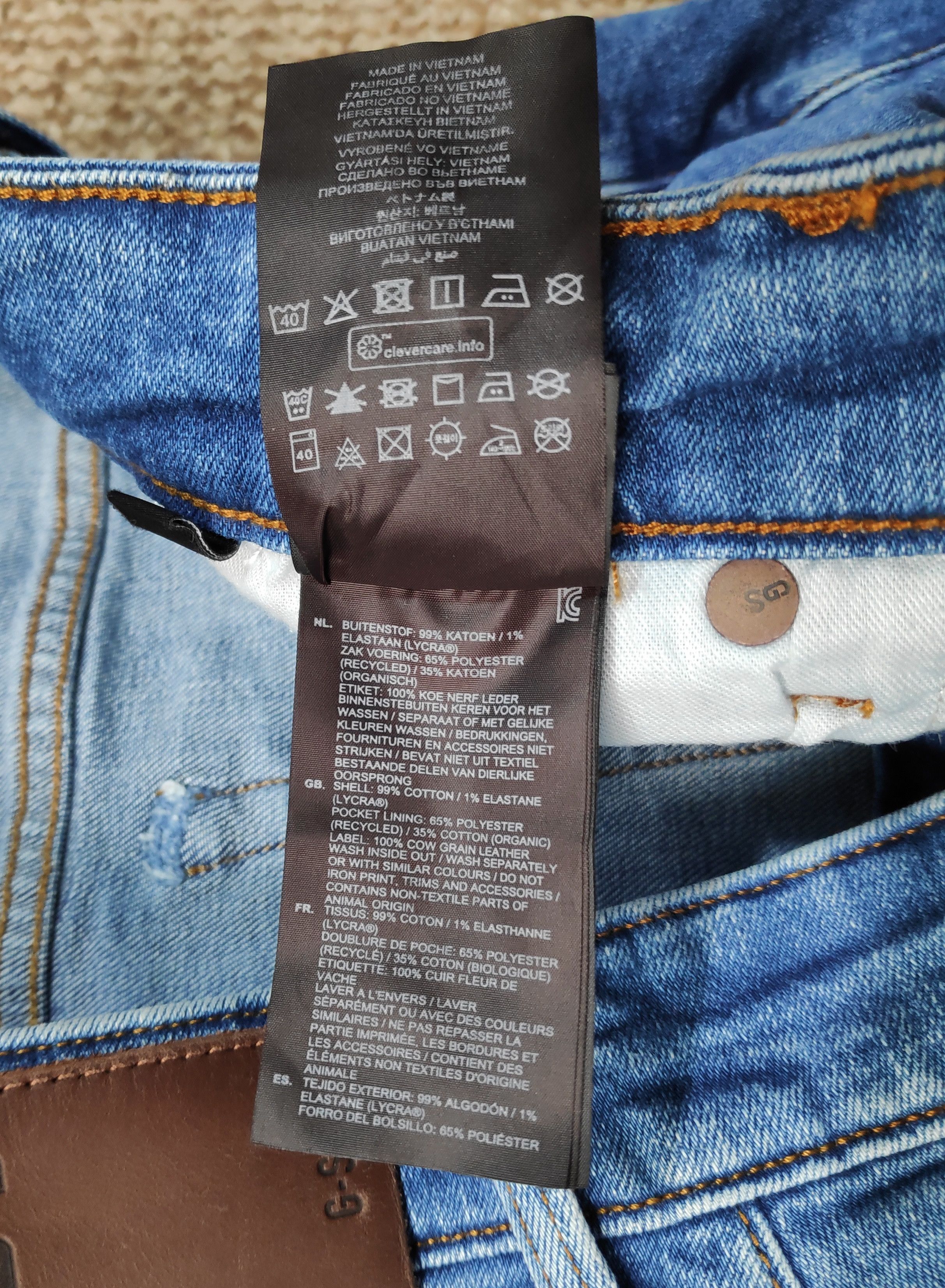 G-Star G-Star Raw 3301 Straight Denim Jeans sz W32 L32 Size US 32 / EU 48 - 13 Thumbnail