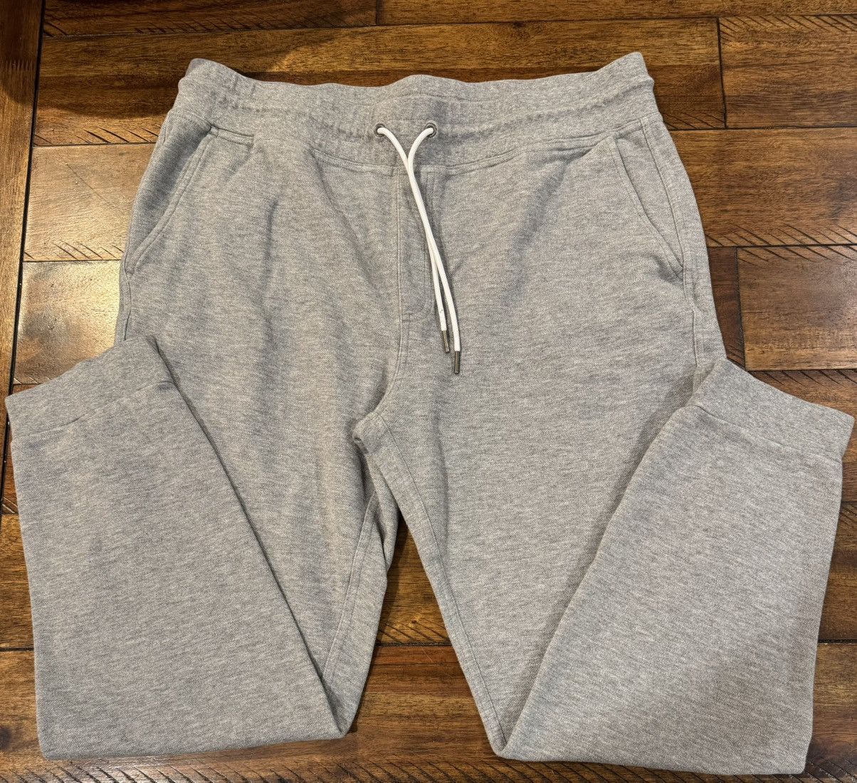 Brooks Brothers Brooks Brothers Joggers Men Heather Gray Fleece Sweatpants Size US 34 / EU 50 - 1 Thumbnail