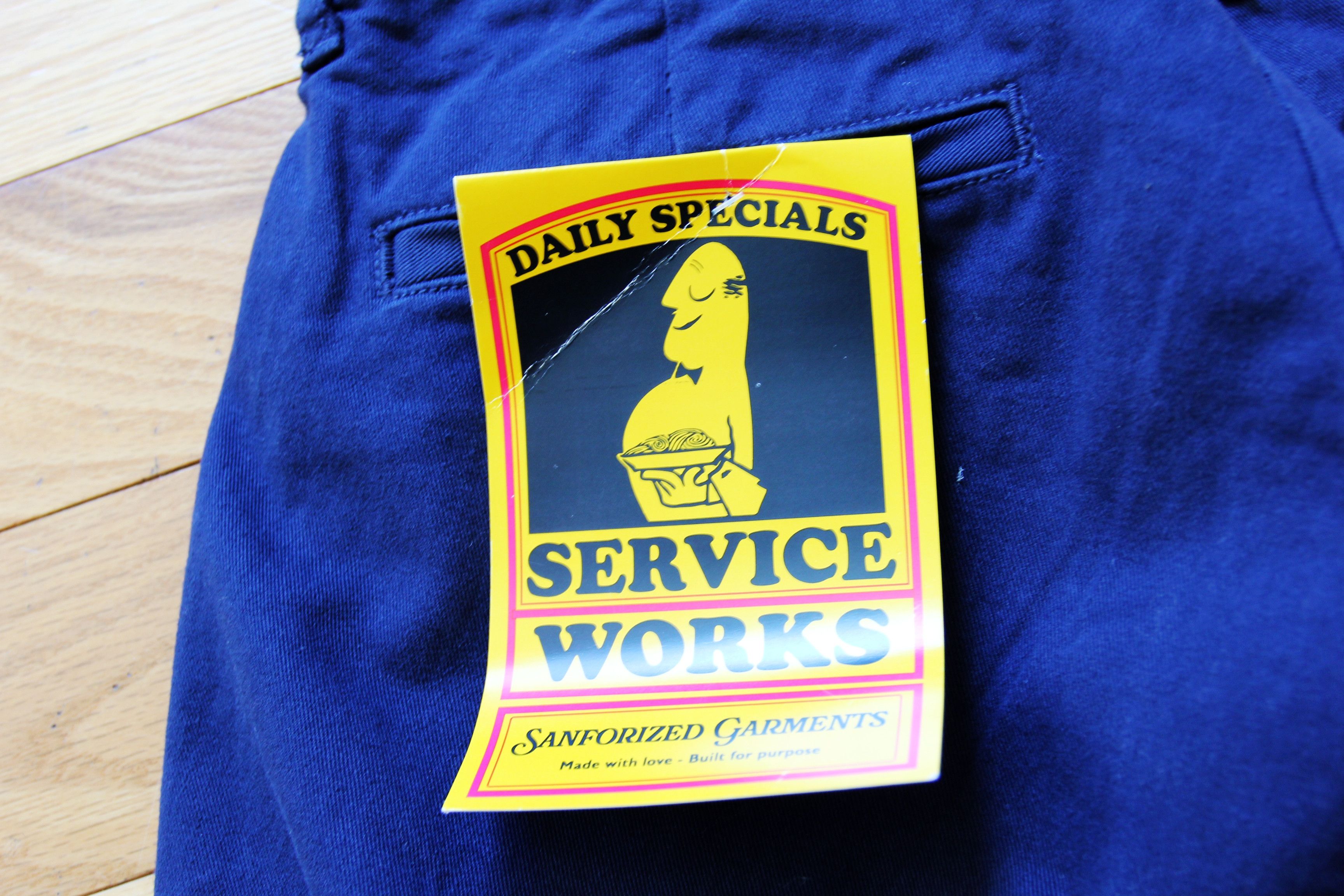 Service Works BNWT SS25 SERVICE WORKS DRILL PART TIMER SHORTS L Size US 34 / EU 50 - 9 Thumbnail