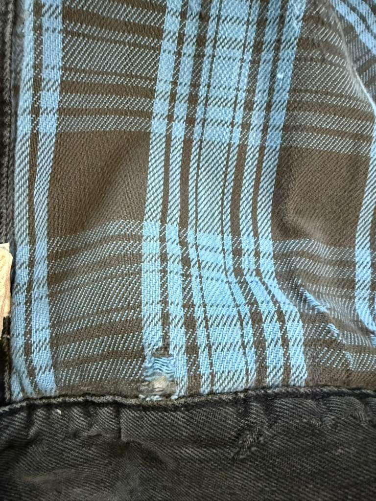 Levi's Vintage Levi's Black Denim Flannel Lining Trucker Jacket Size US M / EU 48-50 / 2 - 10 Thumbnail