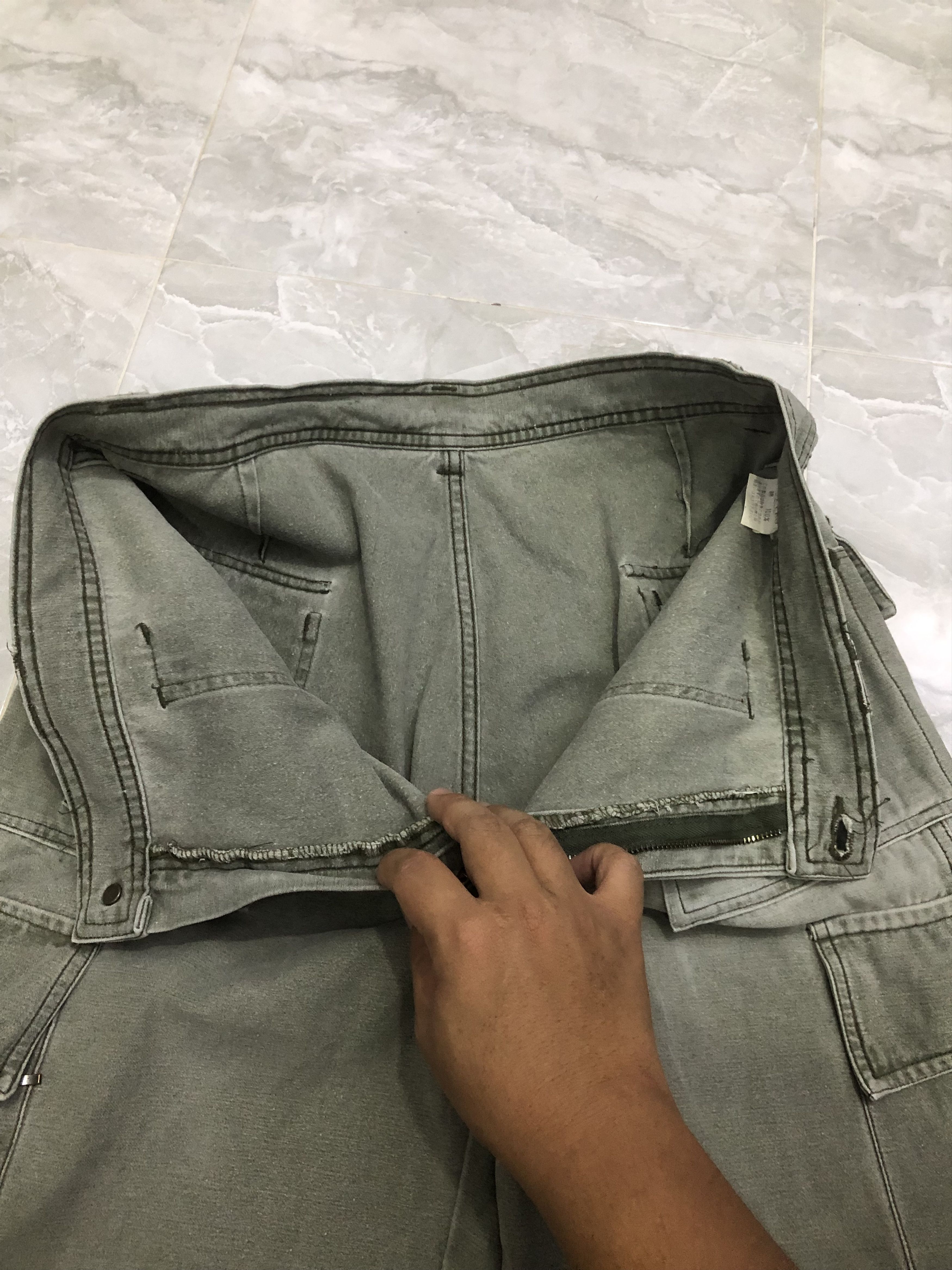 Japanese Brand Win Arrow 3Q Style Japanese Military Cargo Pants Size US 32 / EU 48 - 5 Thumbnail