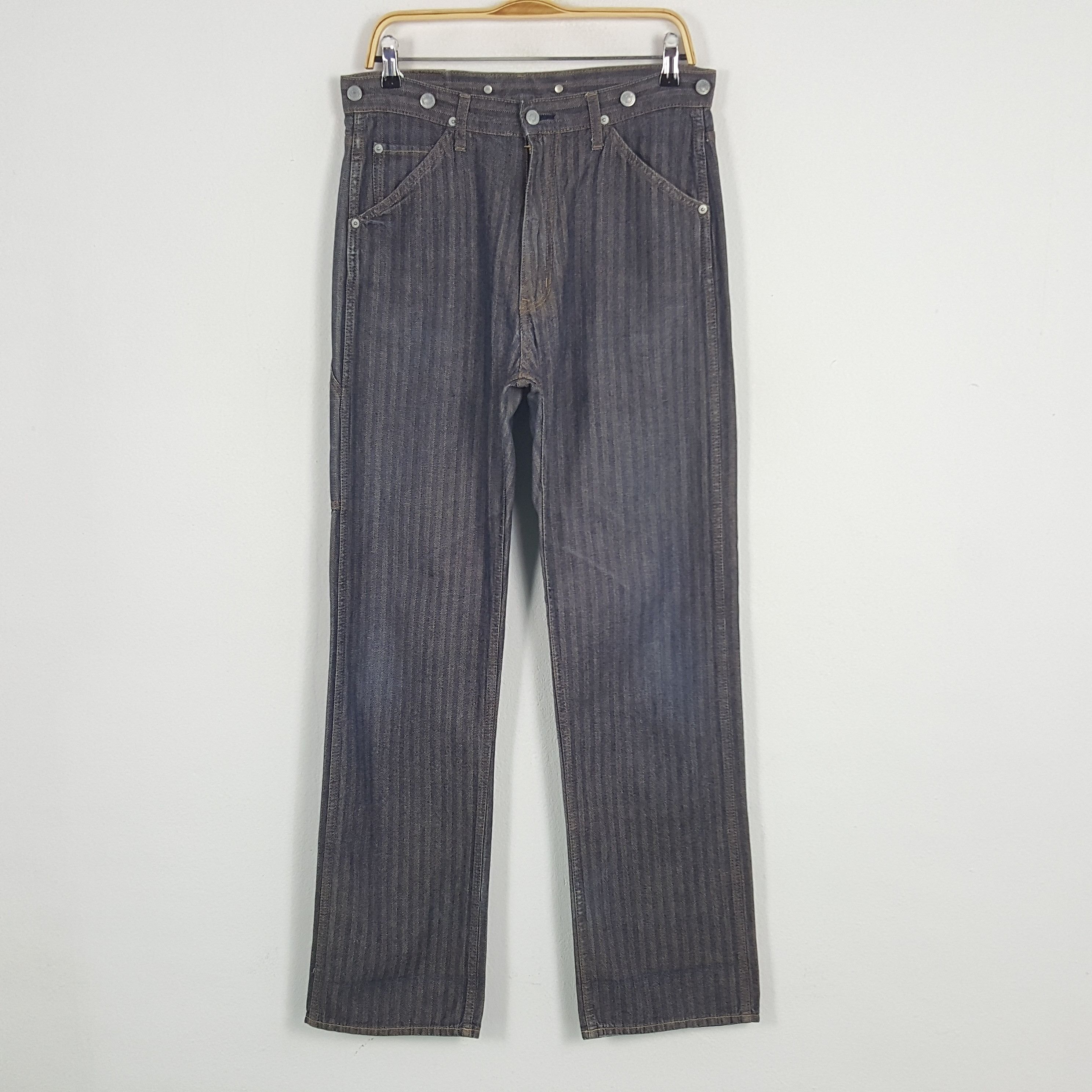 Hysteric Glamour × Vintage Vintage Hysteric Glamour Custom Big Logo Denim Jeans Size US 31 - 4 Thumbnail