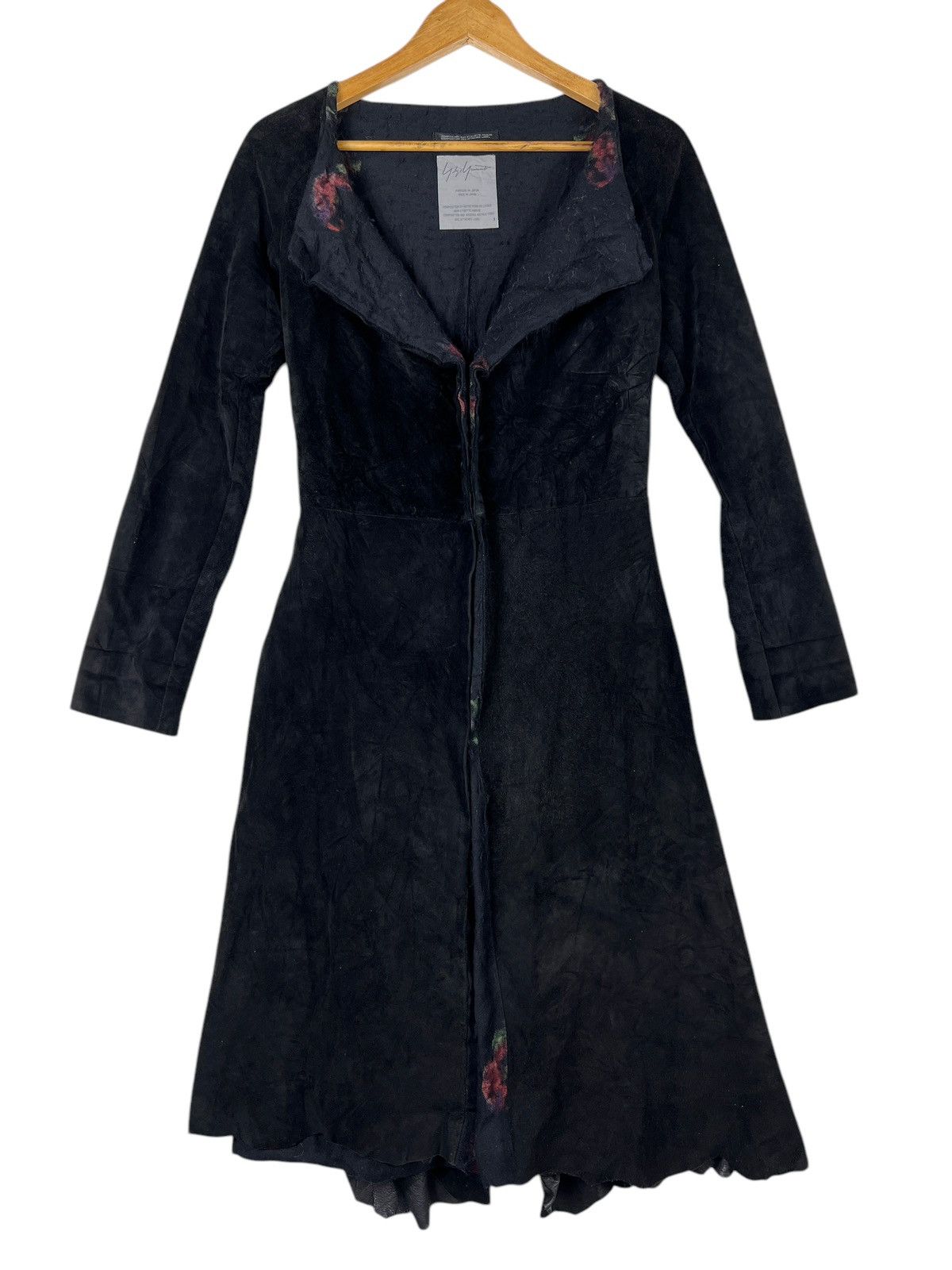 Yohji Yamamoto 🔥 YOHJI YAMAMOTO COWHIDE DRESS Size S / US 4 / IT 40 - 10 Thumbnail