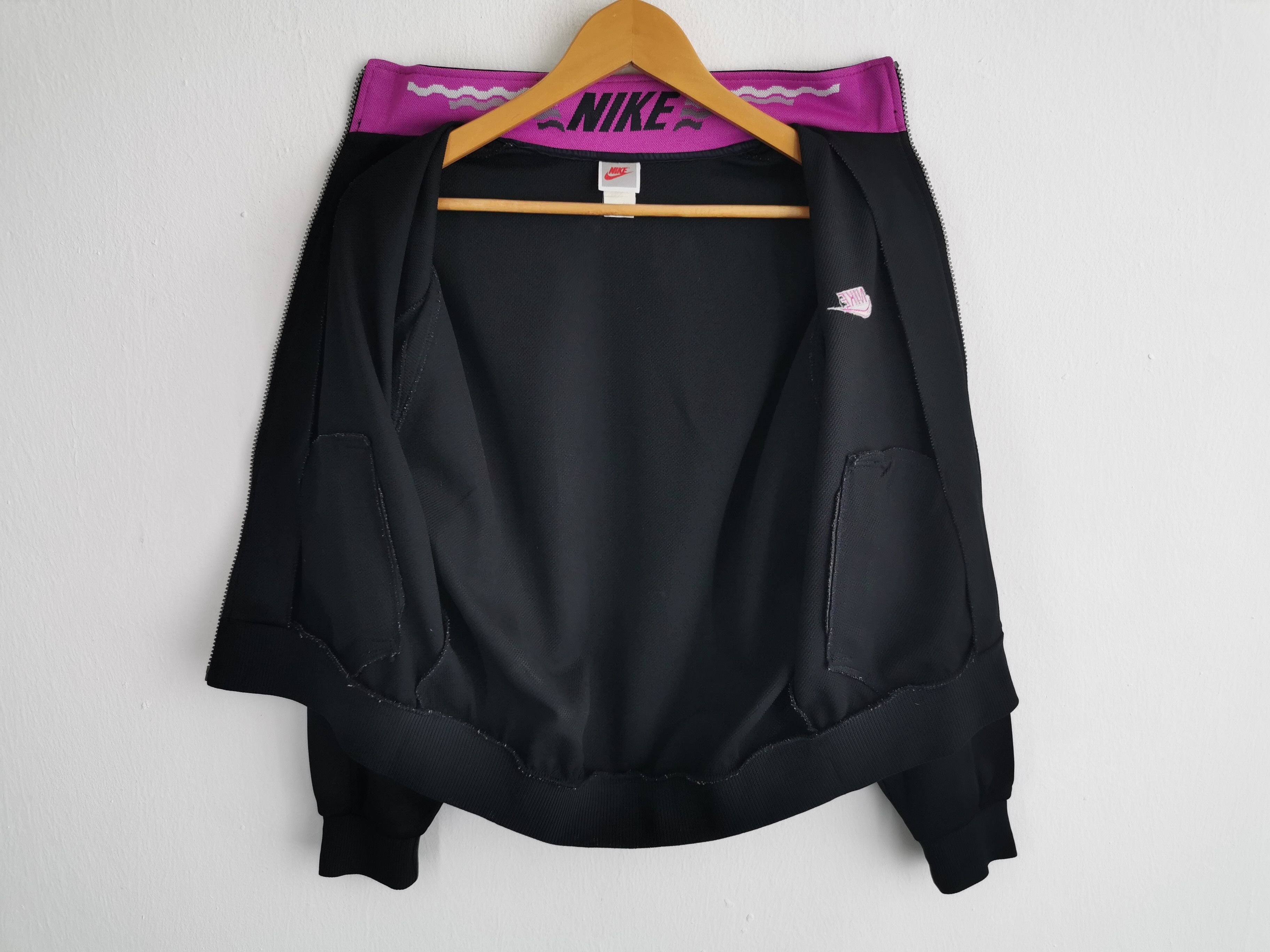 Nike Vintage 90s Nike Swoosh Track Top Jacket Made In Japan Size US S / EU 44-46 / 1 - 3 Thumbnail