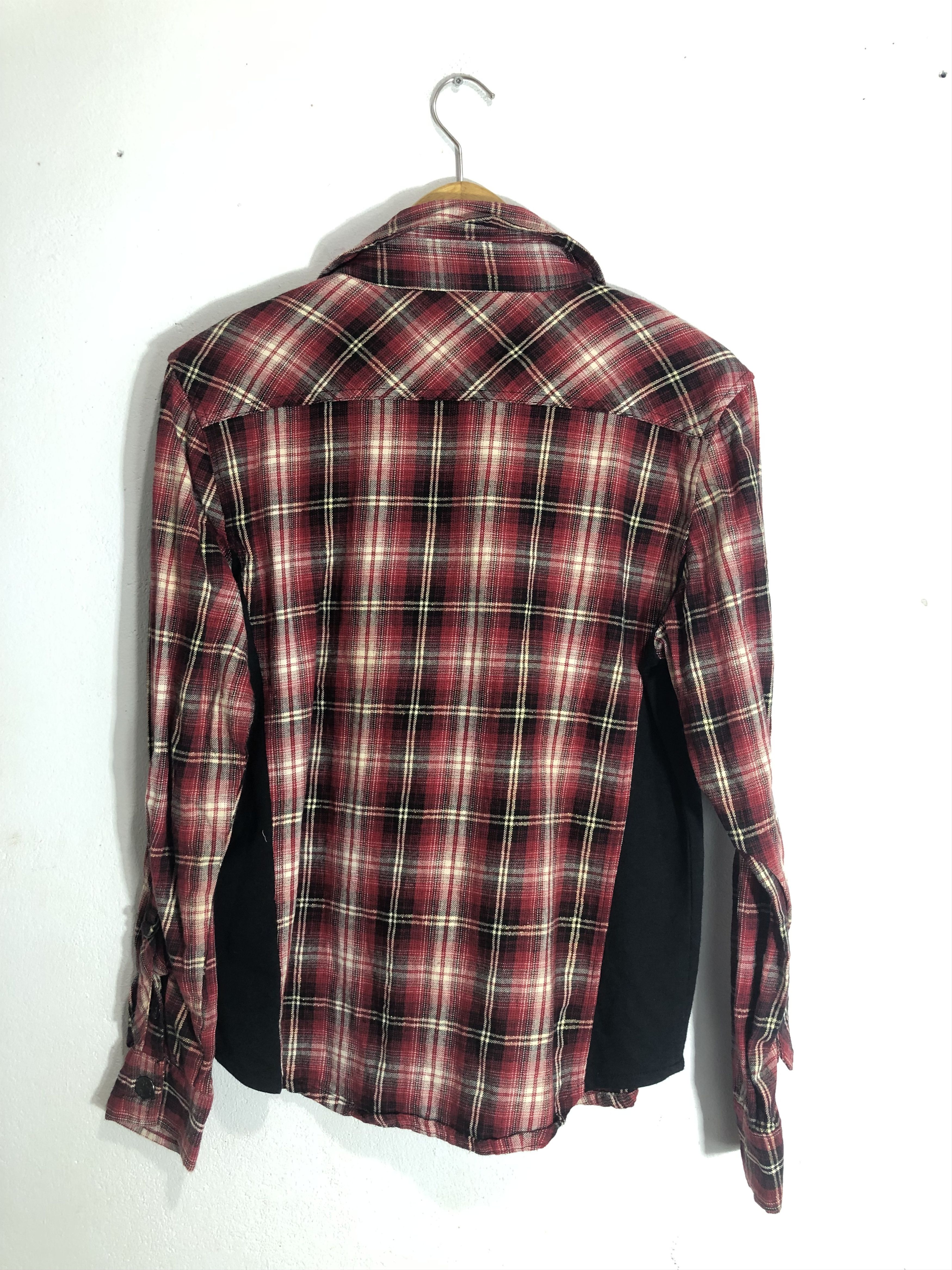 Japanese Brand 31040=SKHONE Snap Button Double Layer Shirt Size US M / EU 48-50 / 2 - 7 Thumbnail