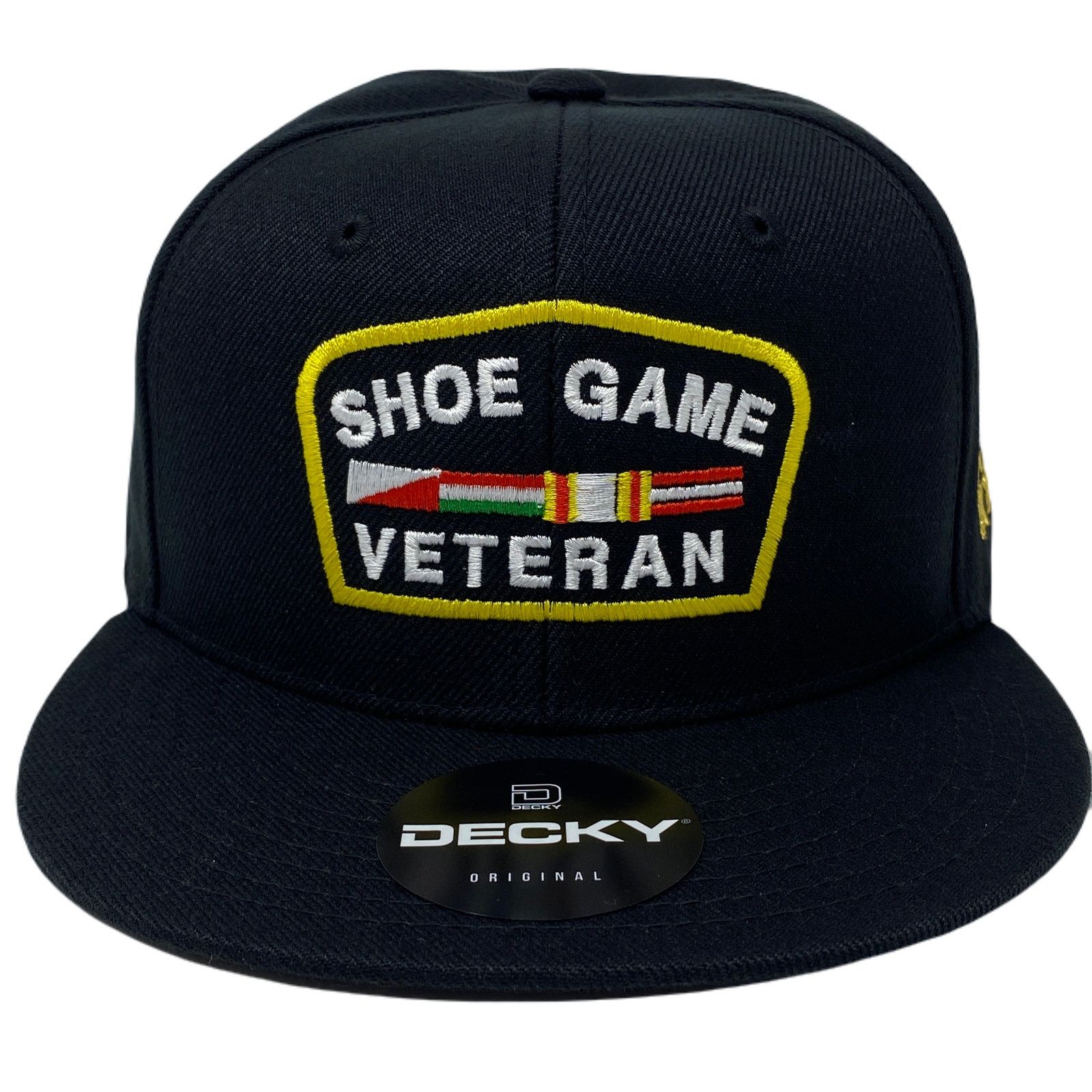 Other Shoe Game Veteran Snapback Hat All Black Size ONE SIZE - 5 Thumbnail