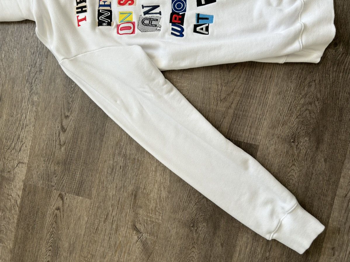 Revenge Revenge Ransom Note Hoodie White 1/100 Size US M / EU 48-50 / 2 - 11 Thumbnail