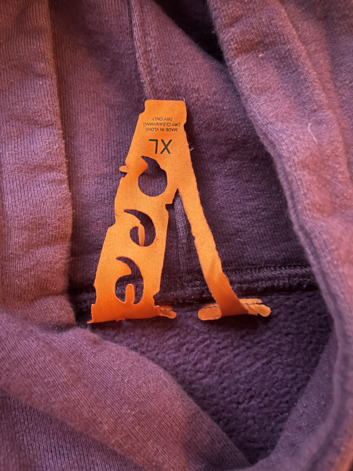 Vlone Vlone Juice Wrld Purple Hoodie Size US XL / EU 56 / 4 - 4 Thumbnail