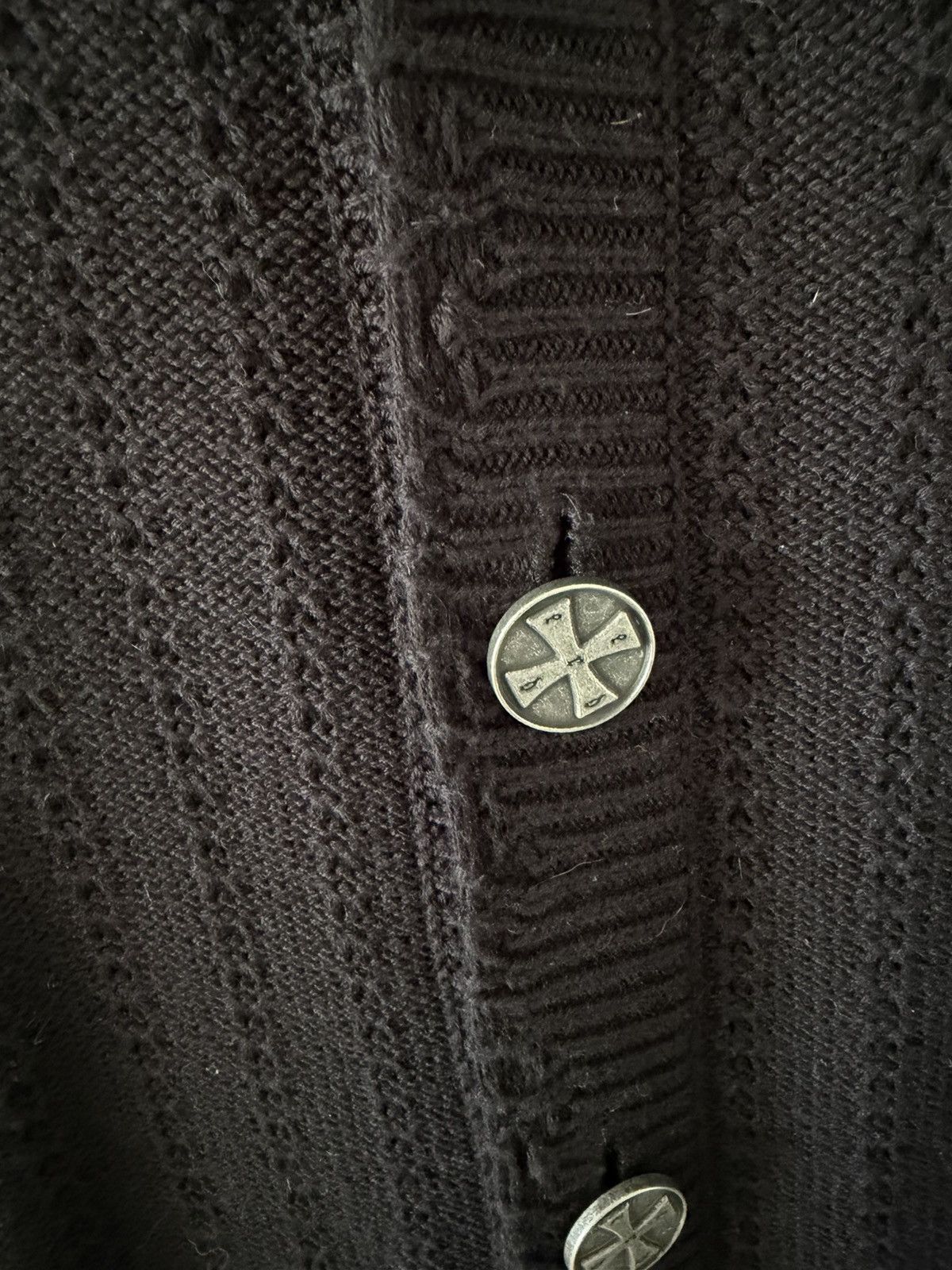 Enfants Riches Deprimes Enfants Riches Déprimés asymmetrical black cardigan Size US L / EU 52-54 / 3 - 7 Thumbnail