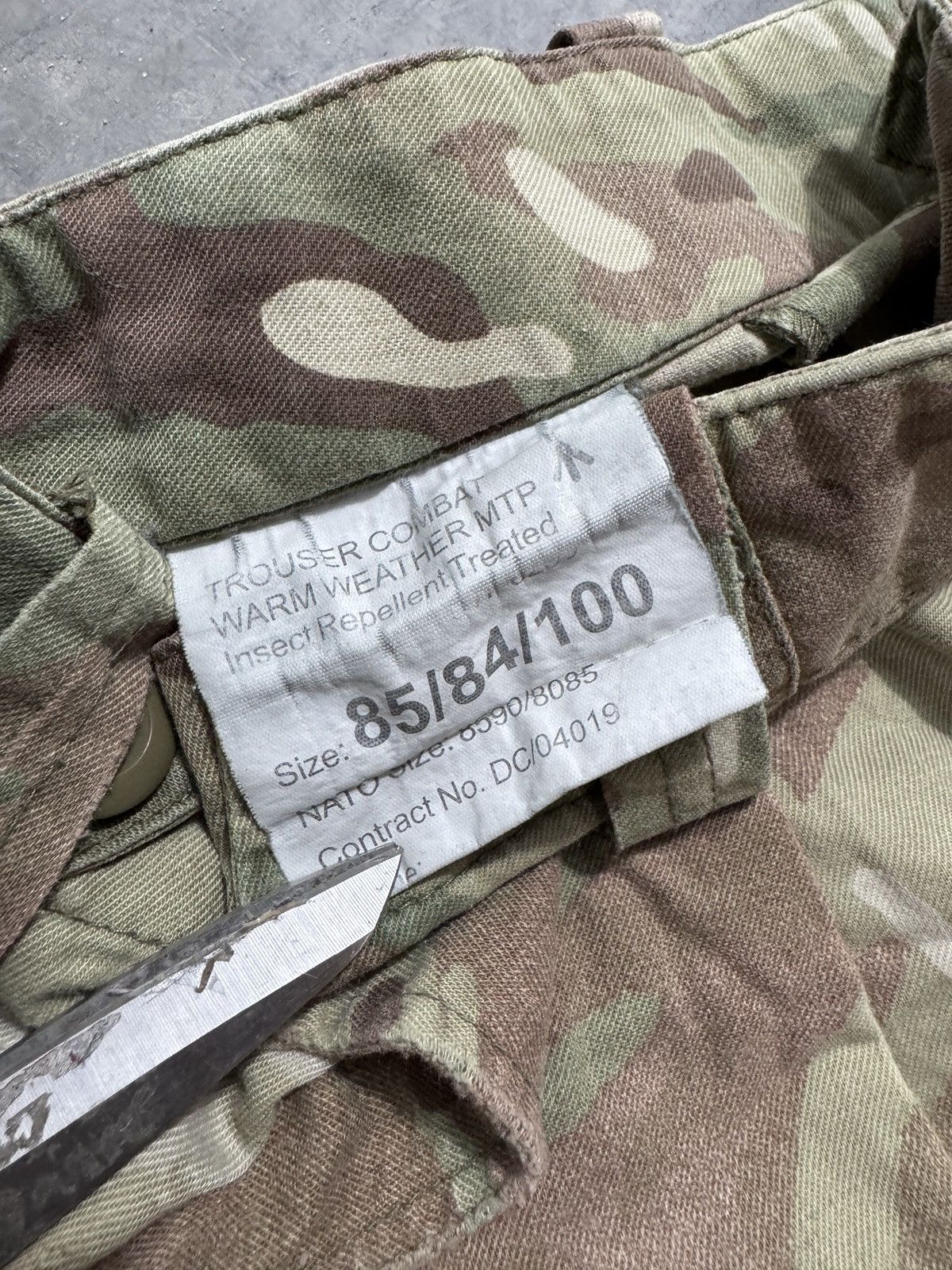 Carhartt × Vintage NATO Baggy Cargo Pants Army Military Vintage Y2K Wide Leg Size US 32 / EU 48 - 4 Thumbnail