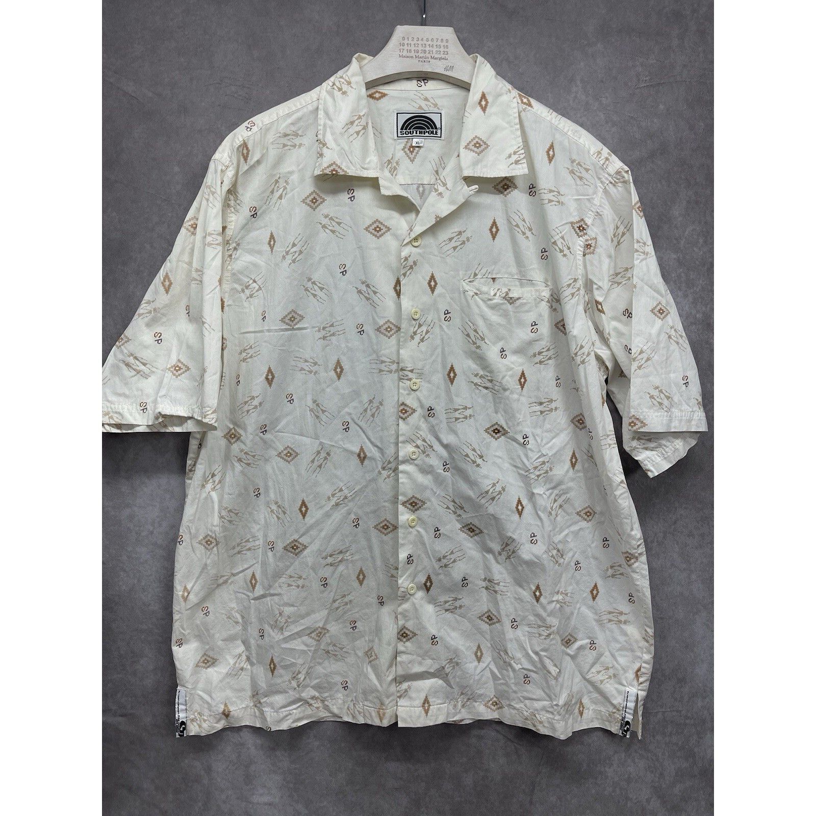 Southpole VINTAGE Southpole Shirt Mens XL Aztec All Over Print y2k 200 Size US XL / EU 56 / 4 - 1 Thumbnail
