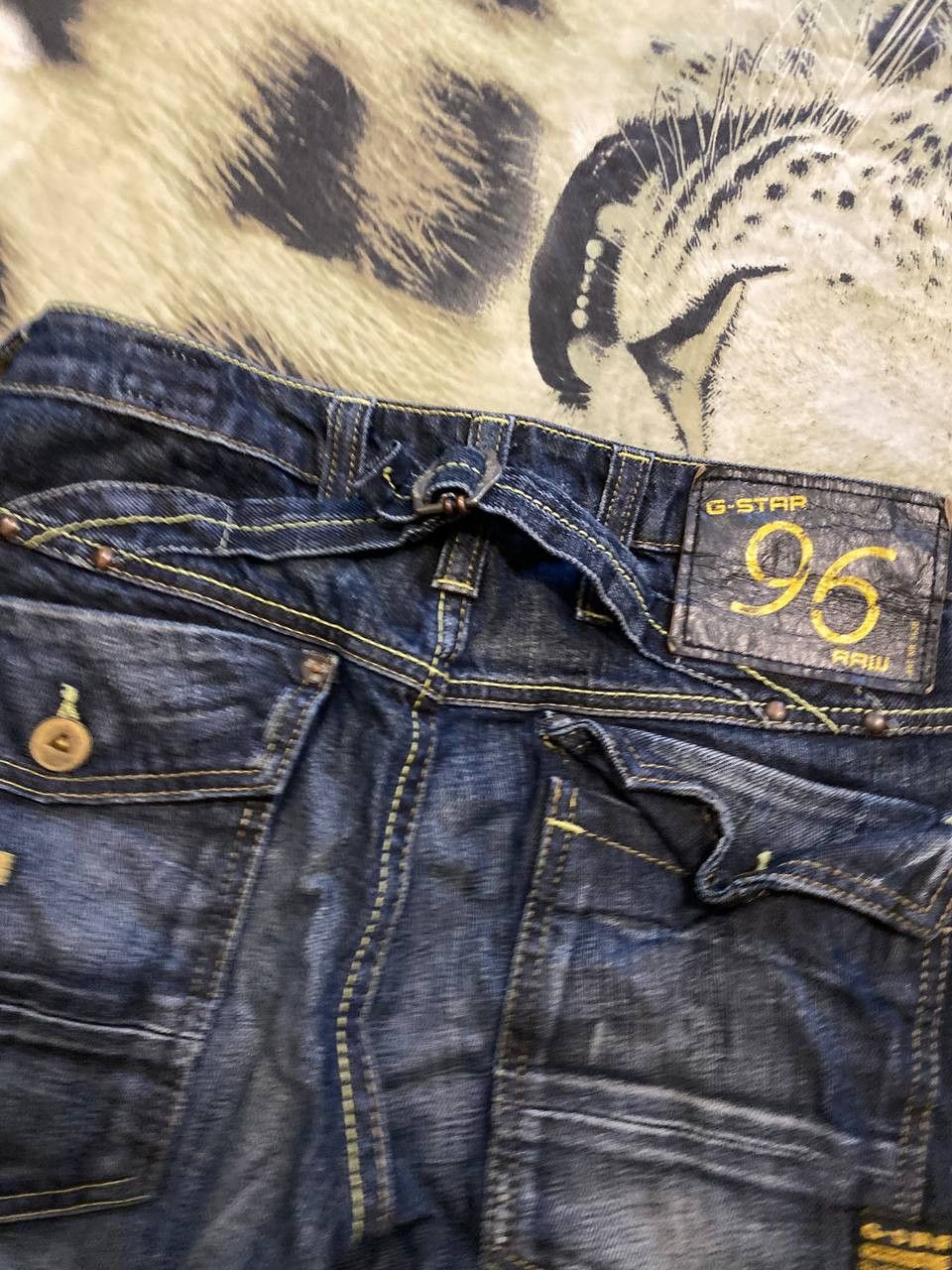 G-Star denim pants G-Star Raw streetwear big logo Y2K vintage jeans Size US 26 / EU 42 - 17 Thumbnail