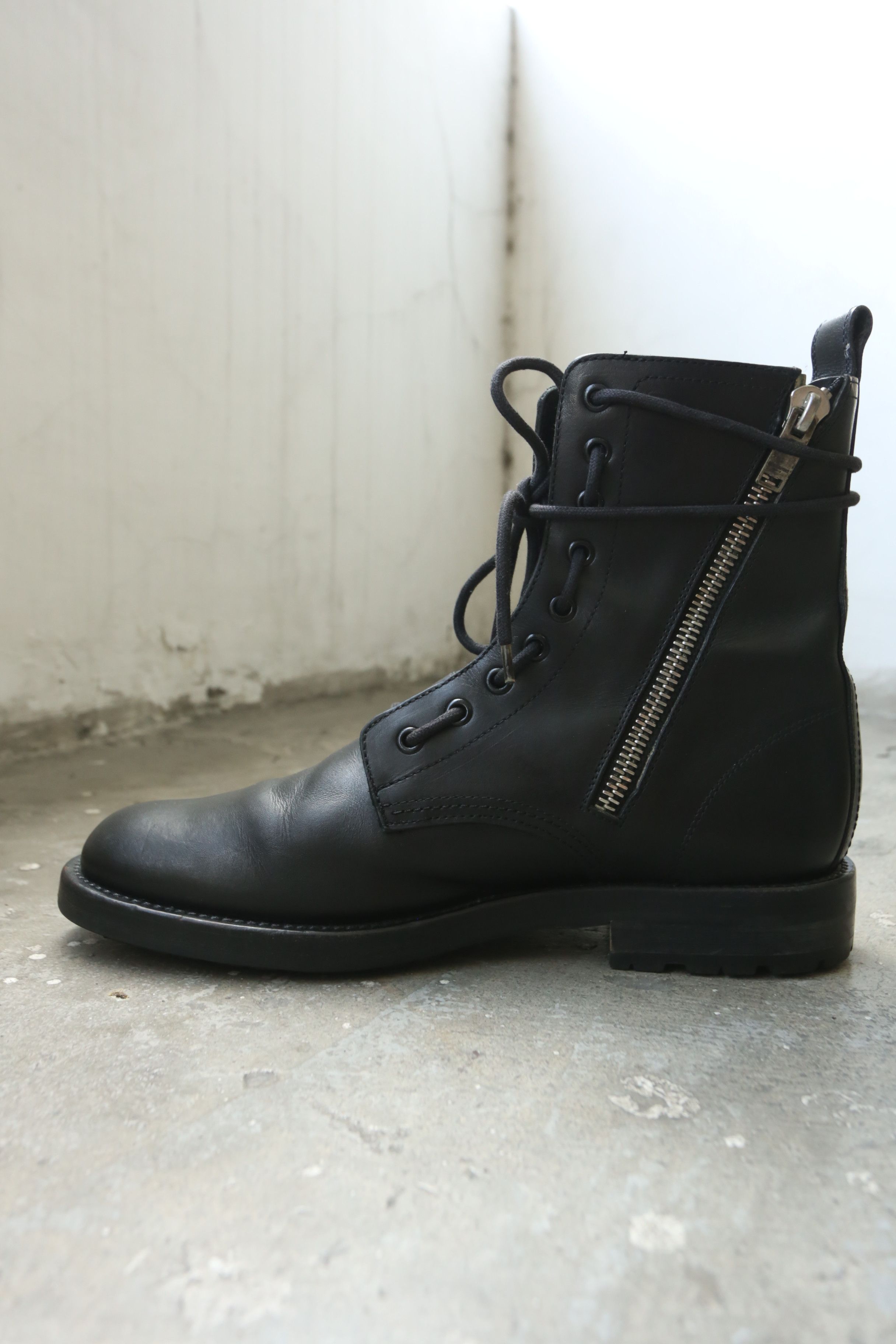 Saint Laurent Paris SLP - Hedi Slimane - F/W 15 - Dual Zip Ranger Boots Size US 9.5 / EU 42-43 - 3 Thumbnail