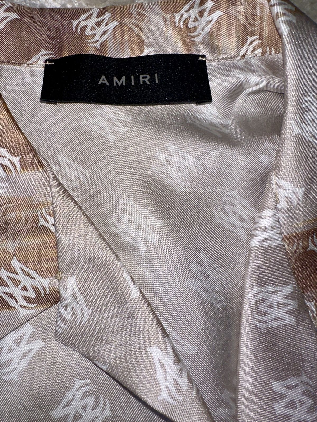 Amiri AMIRI monogram-print shirt Size US M / EU 48-50 / 2 - 6 Thumbnail